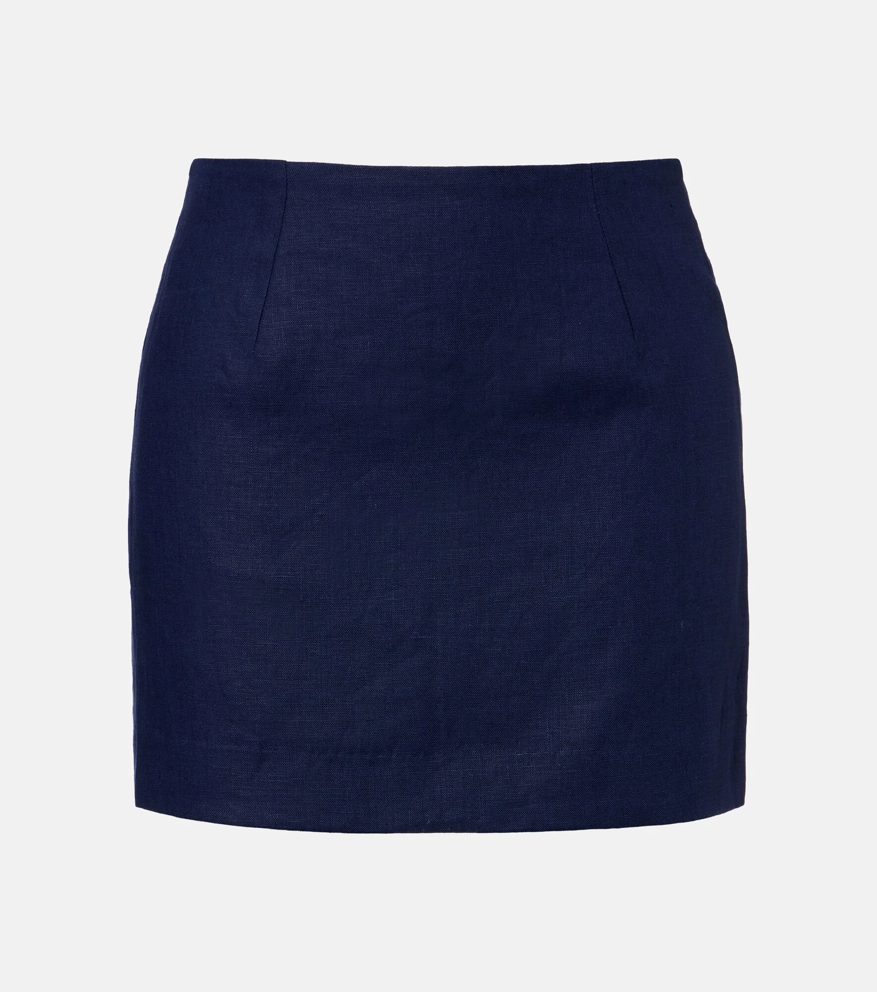 Jane linen miniskirt - 1