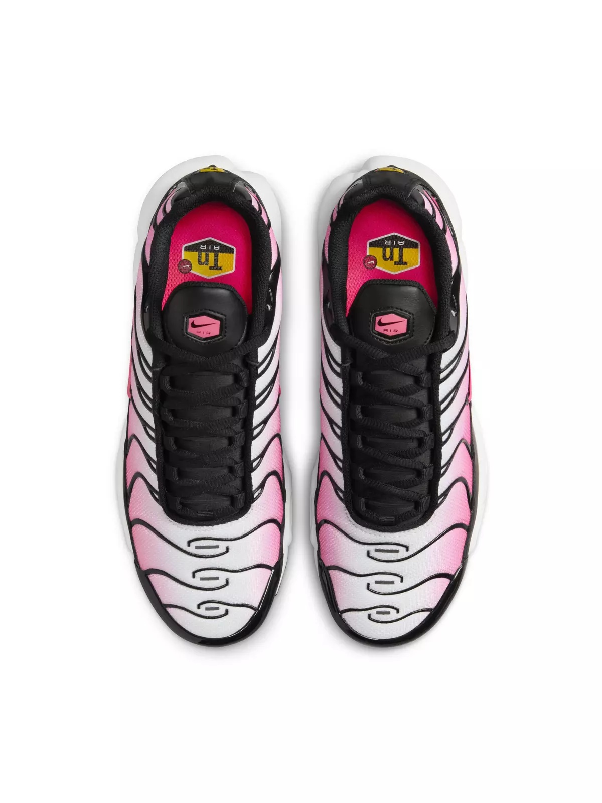 Air Max Plus "Black/White/Hot Punch" Women's Shoe - 4