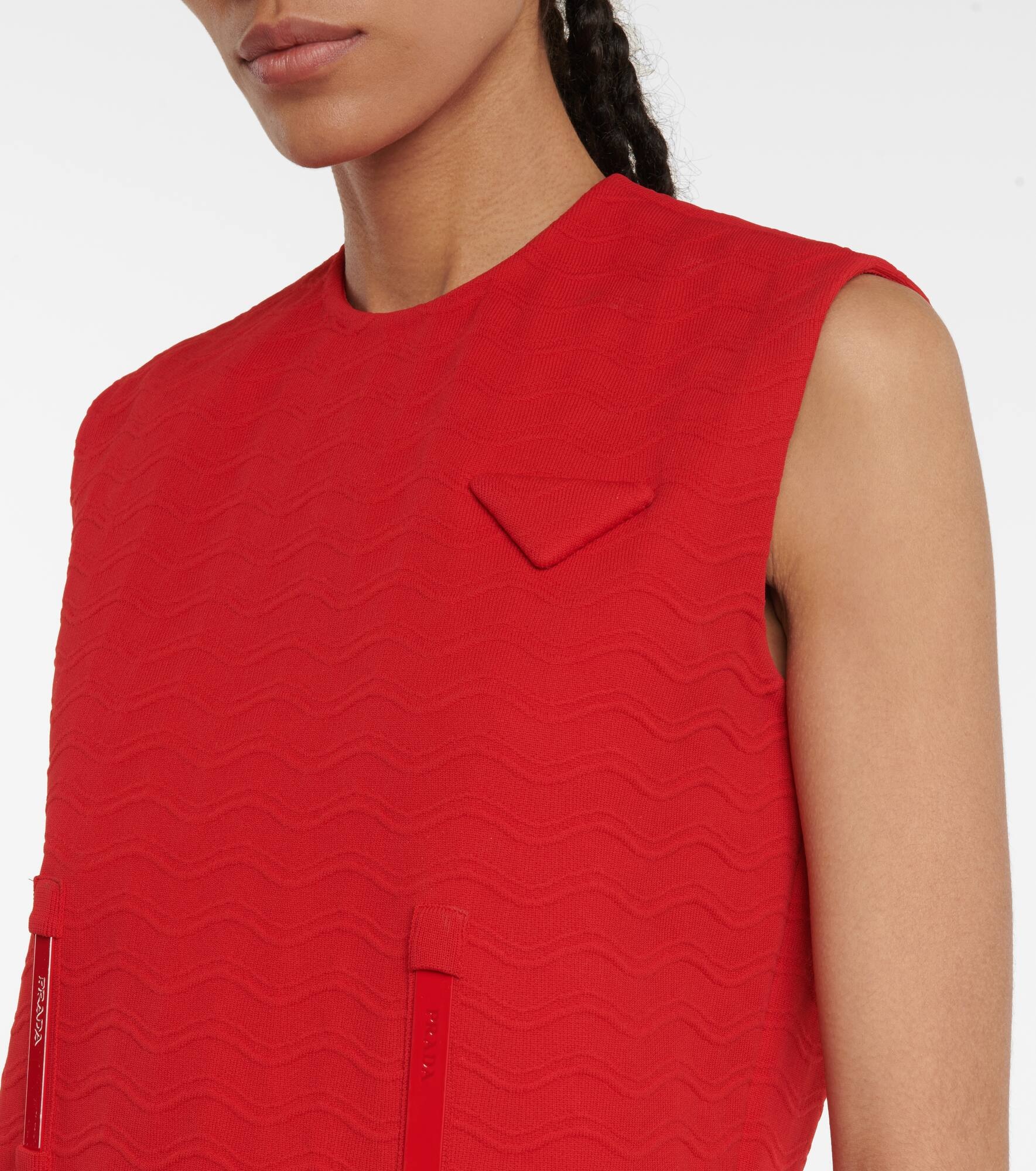 Logo knit top - 4