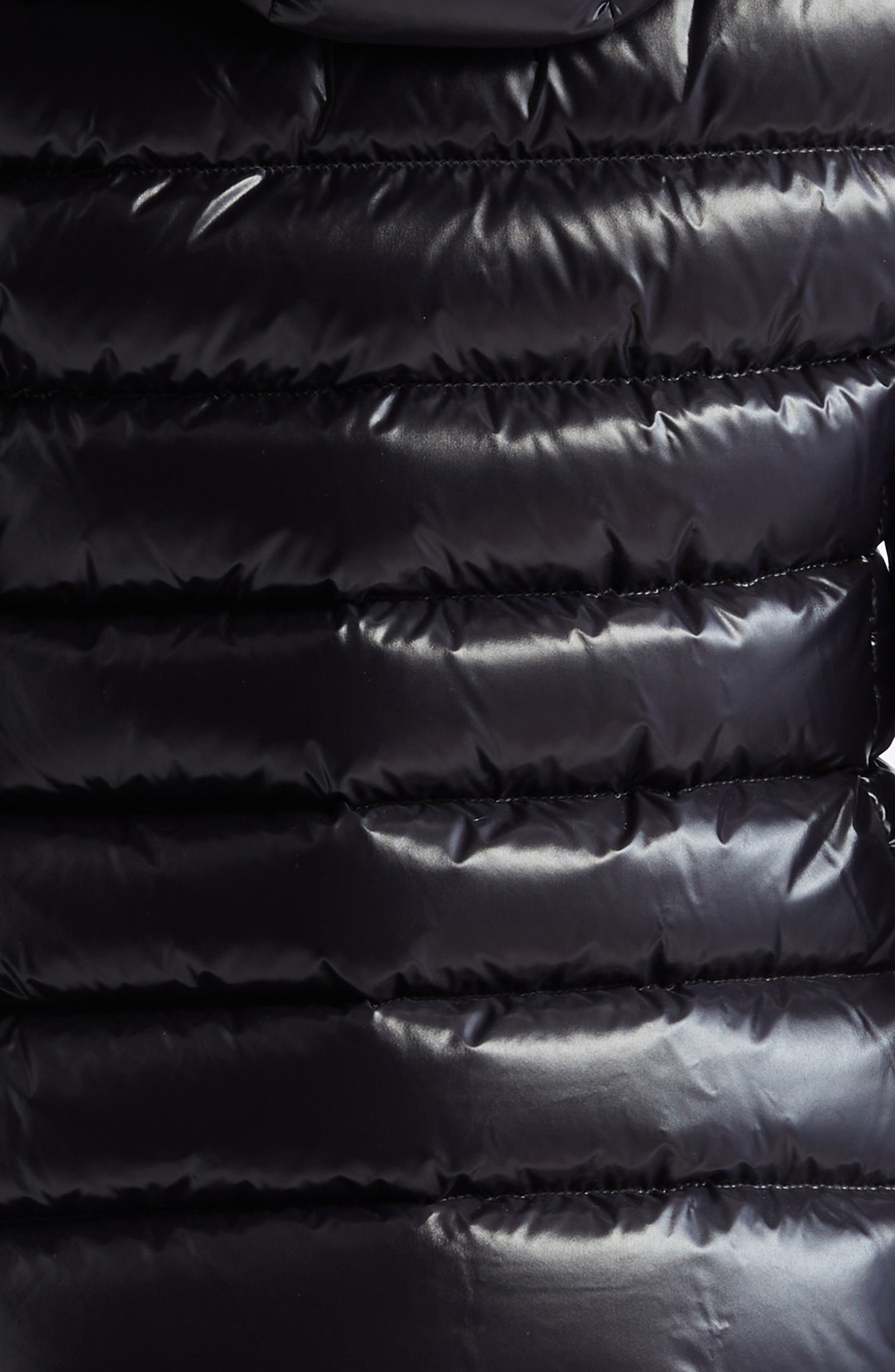 Moncler Badyf Down Puffer Jacket with Removable Hood & Removable Faux Fur Trim in Black at Nordstrom - 5