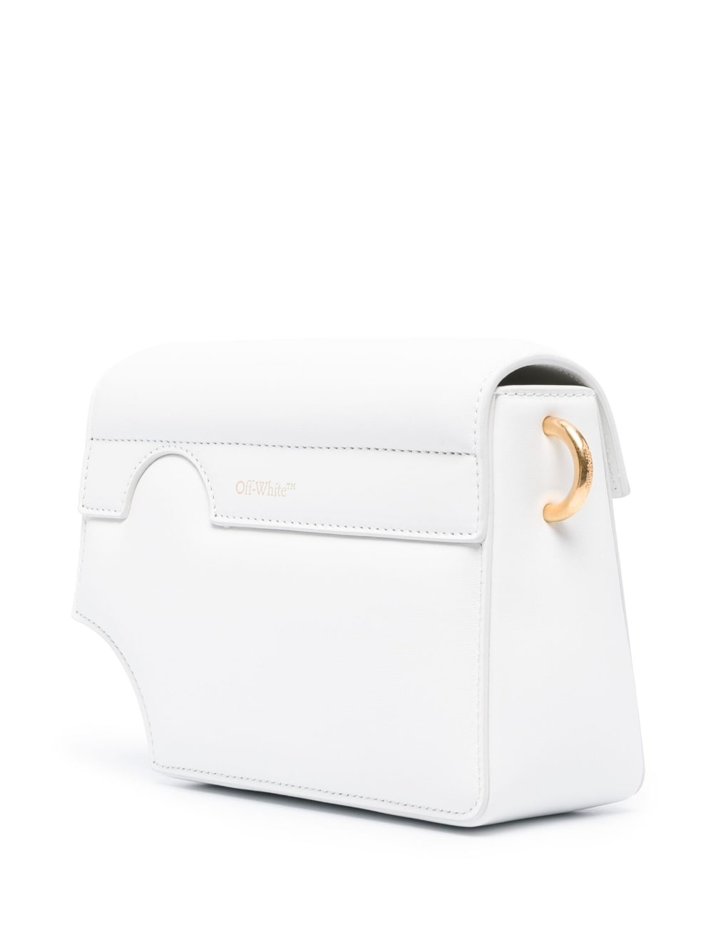 Burrow leather shoulder bag - 4