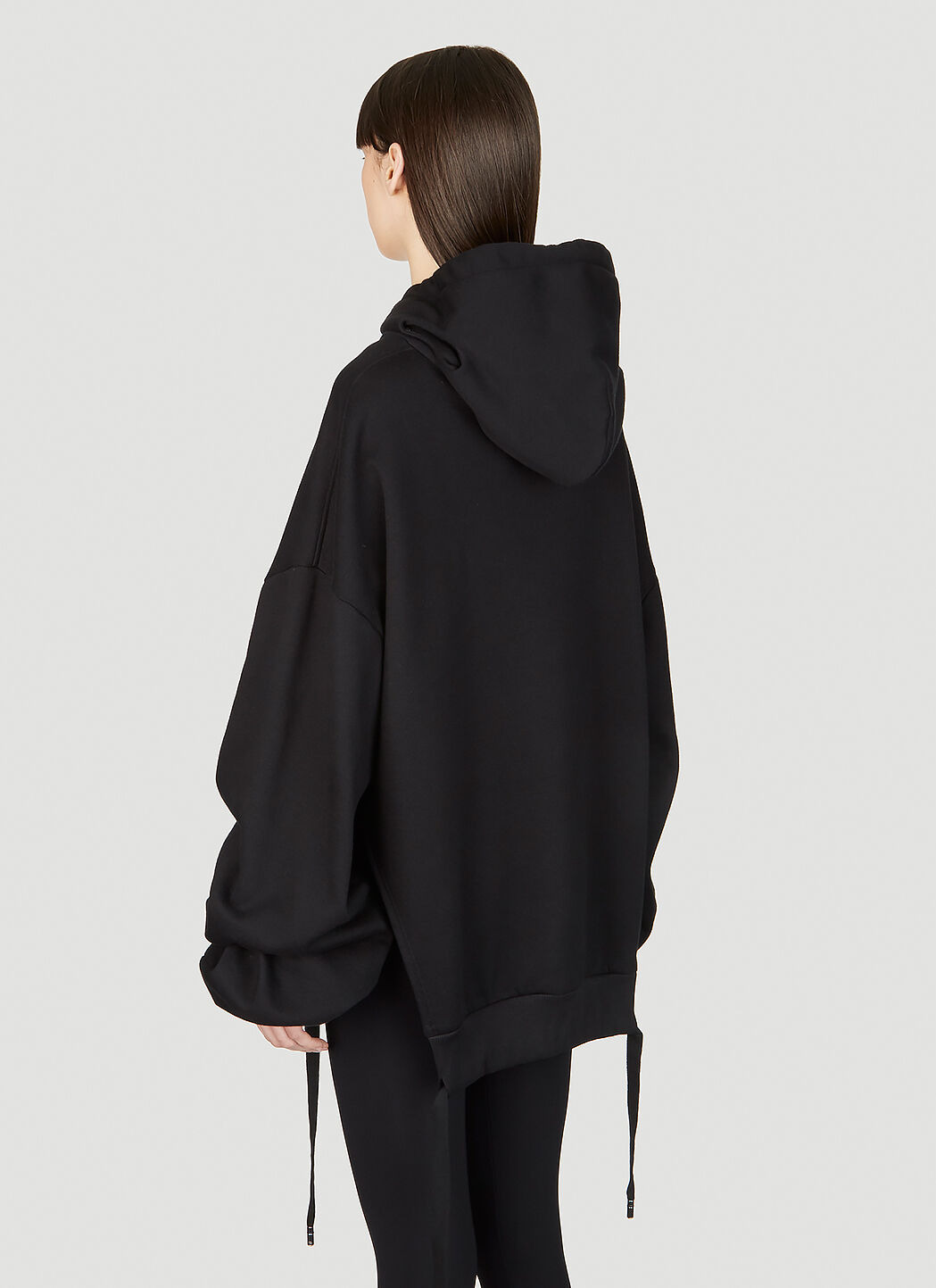 Logo Plaque Hooded Sweatshirt - 4