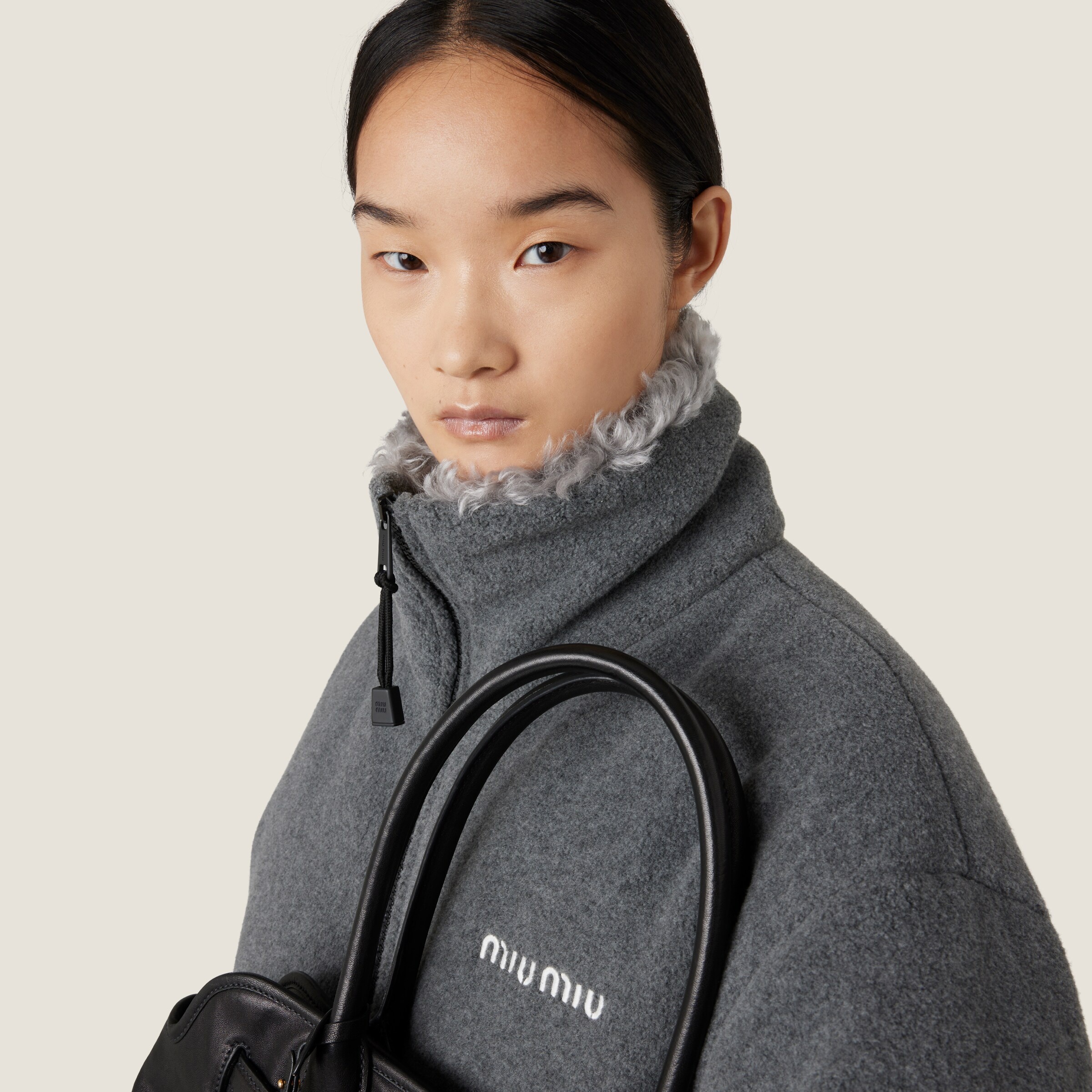 Fleece Down Jacket - 5