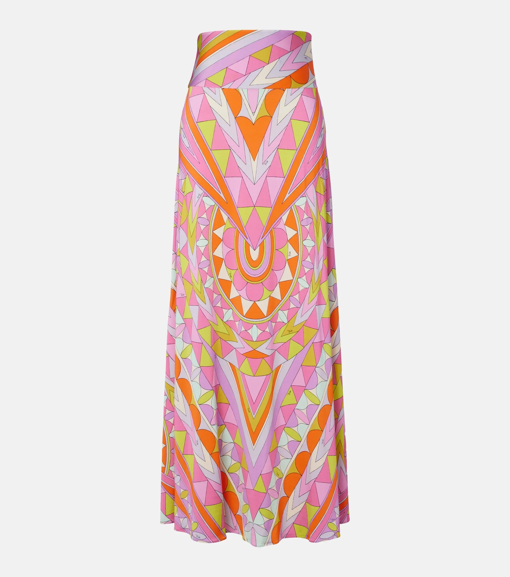 Manuba jersey satin maxi skirt - 1