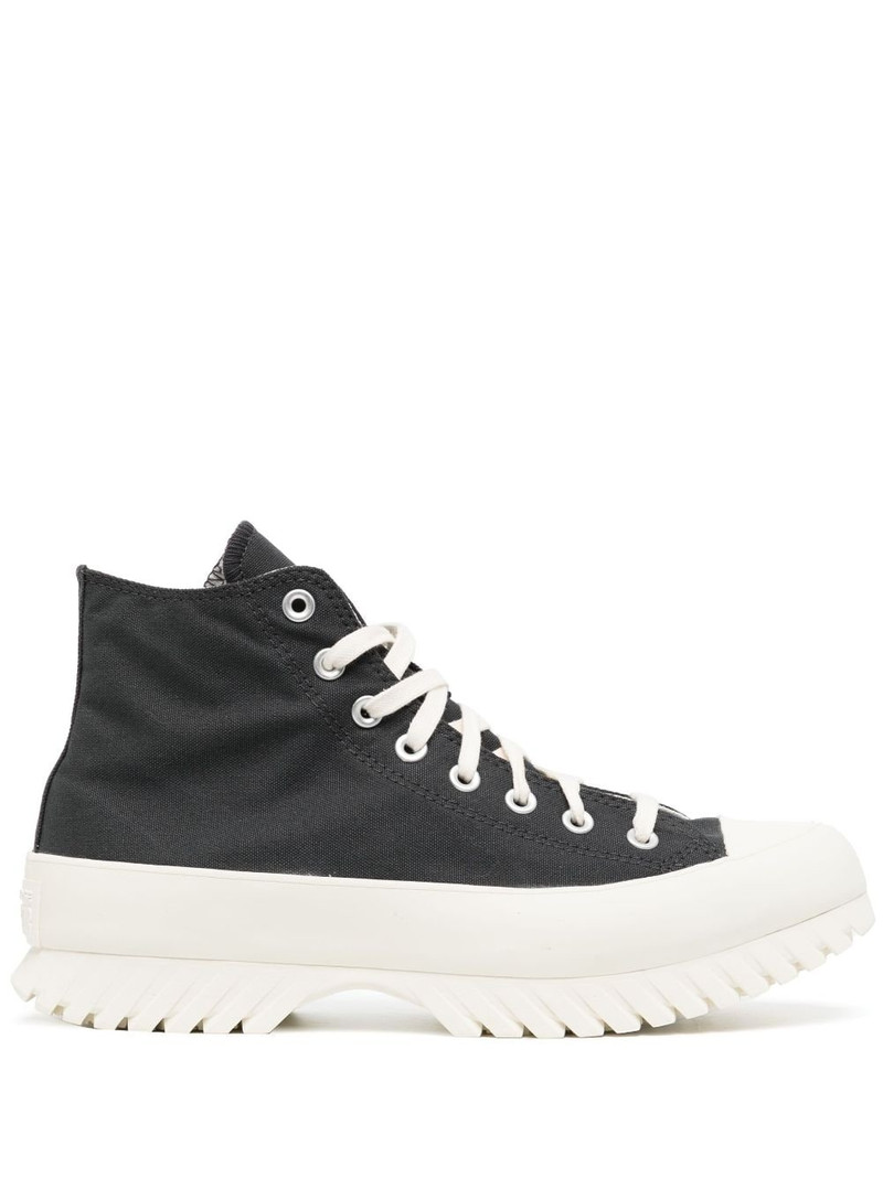 lugged platform sneakers - 1