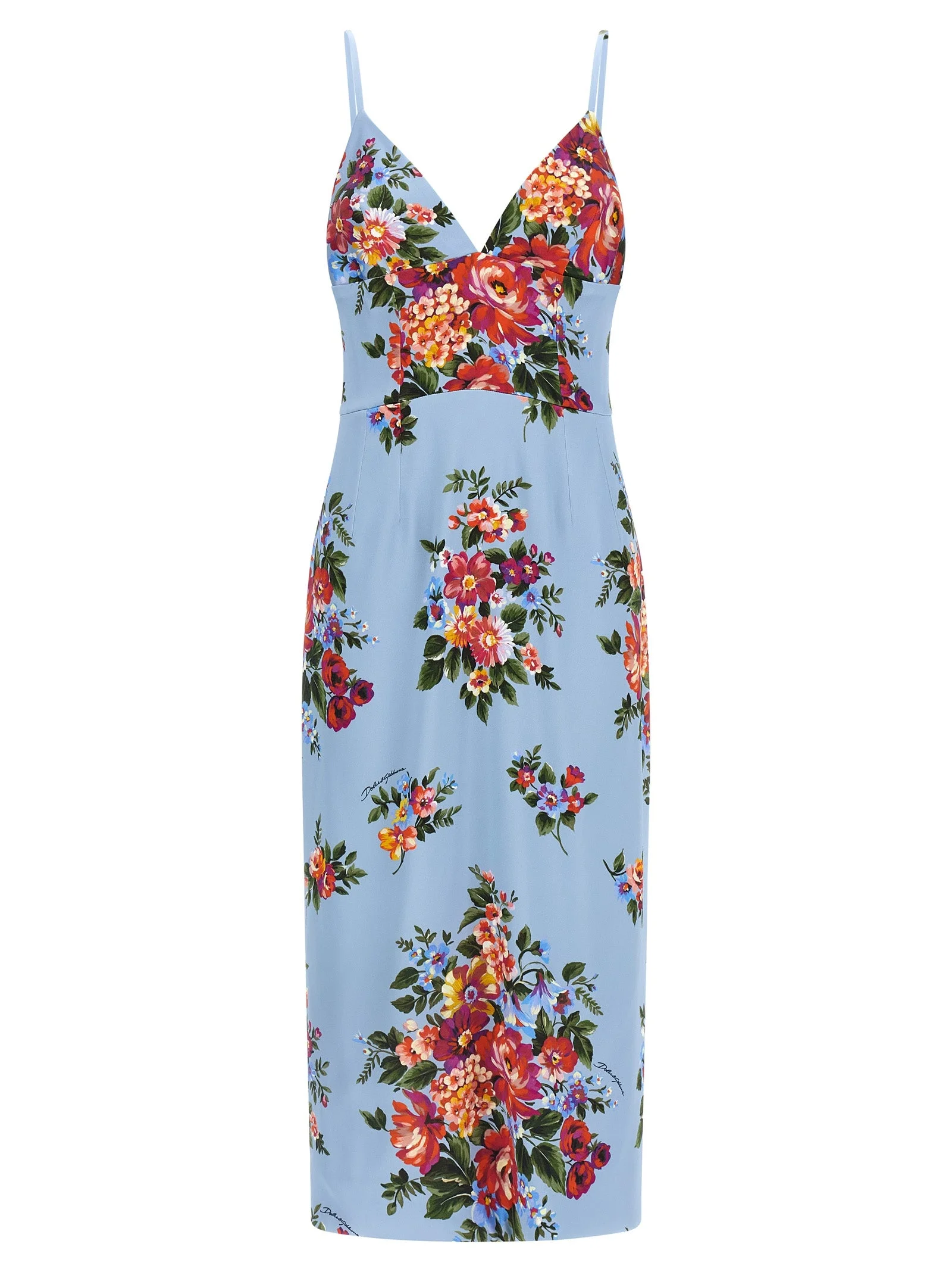 Dolce & Gabbana Women 'Mazzo Di Fiori' Print Dress - 1