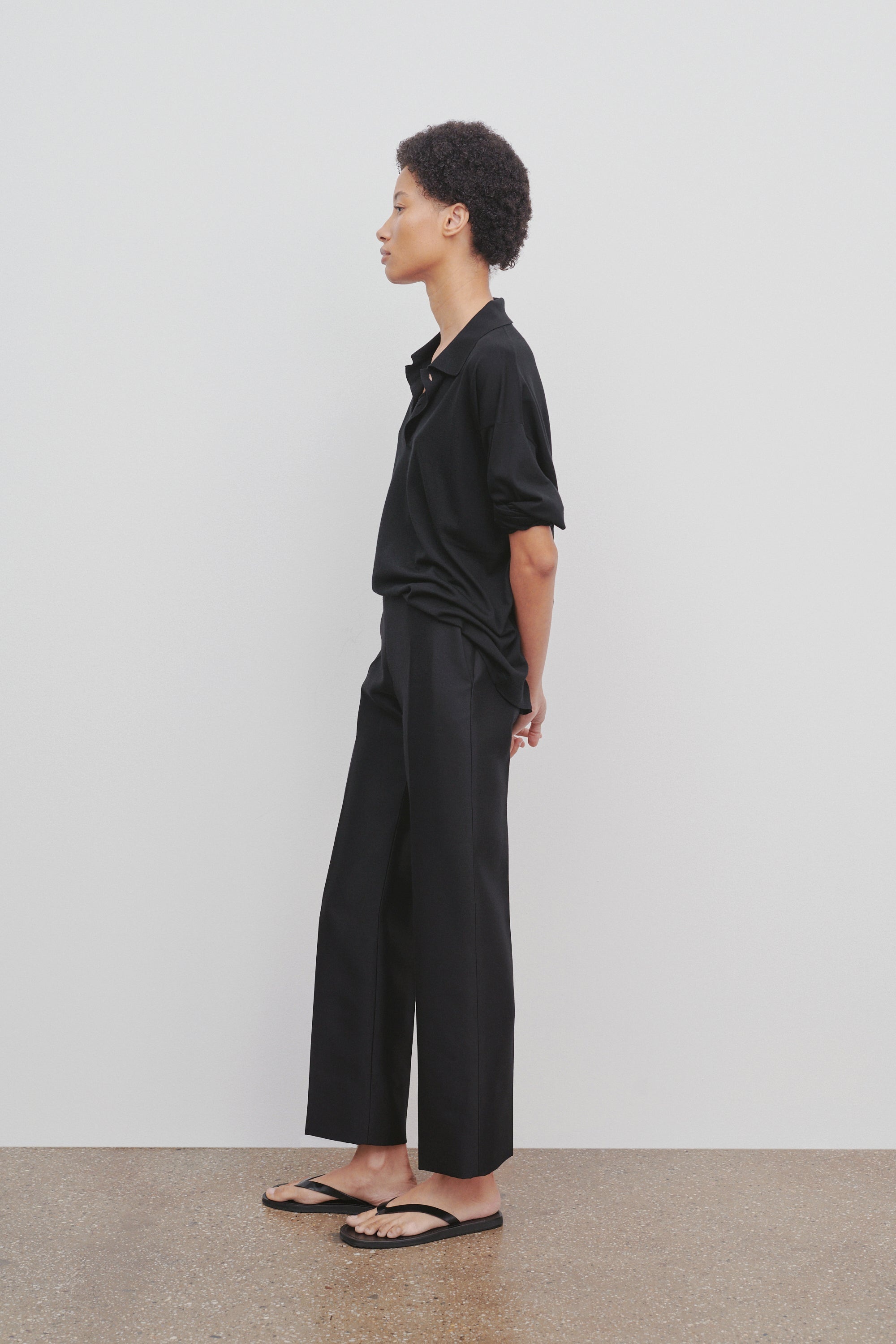 Flame Pant in Wool and Silk - 4