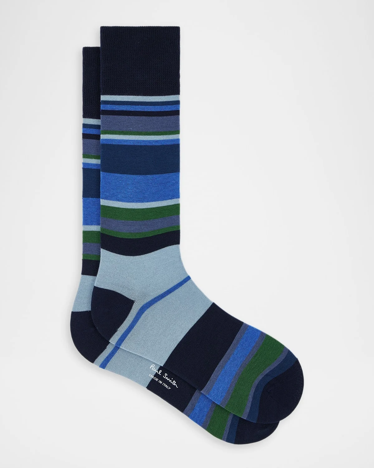 Men's Ozzy Multi-Stripe Crew Socks - 1