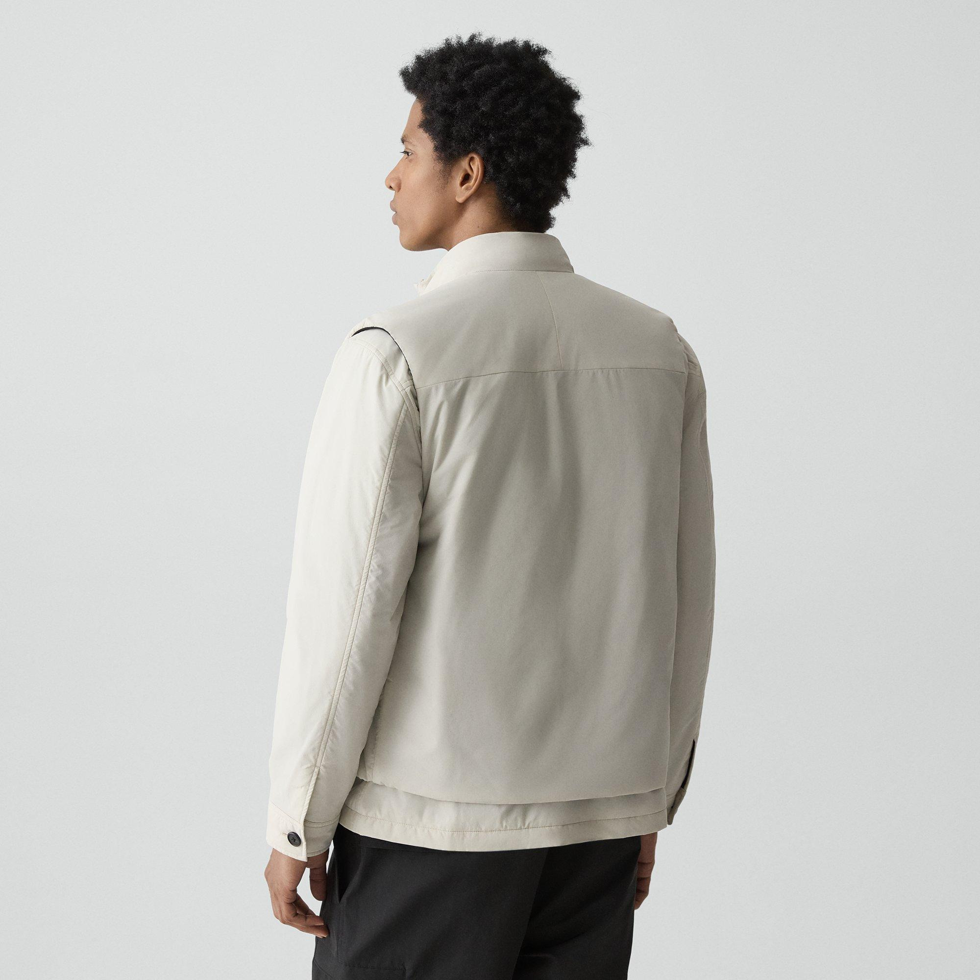 Zip-Up Vest in Motion Nylon - 4