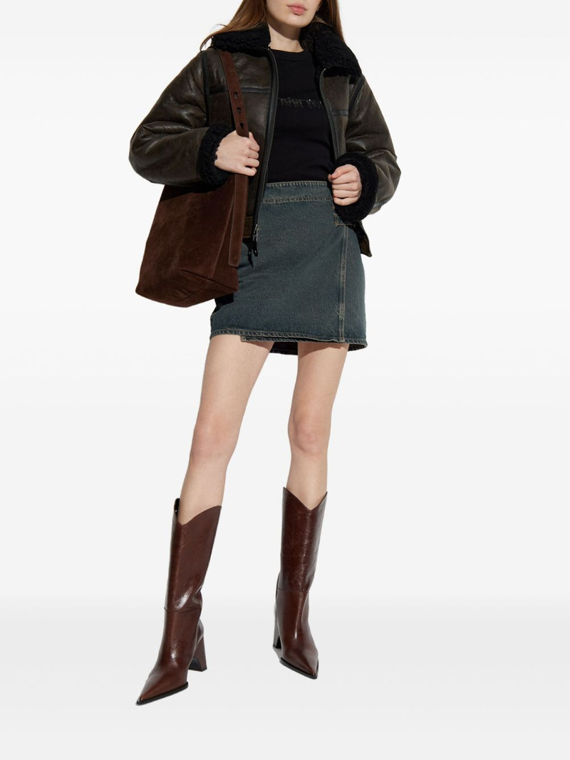 SAMSØE SAMSØE buckle mini skirt outlook