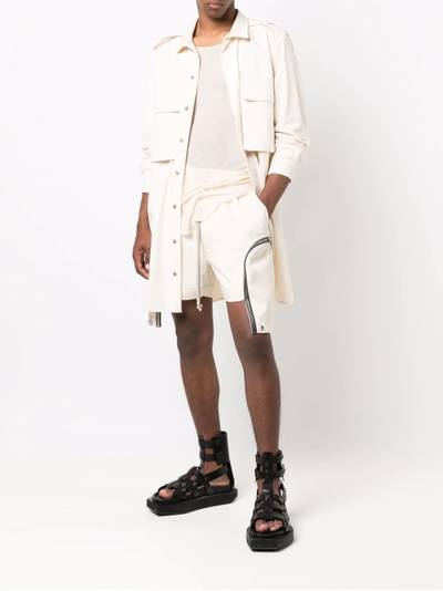 Rick Owens Bauhaus Boxers zip-pocket shorts outlook