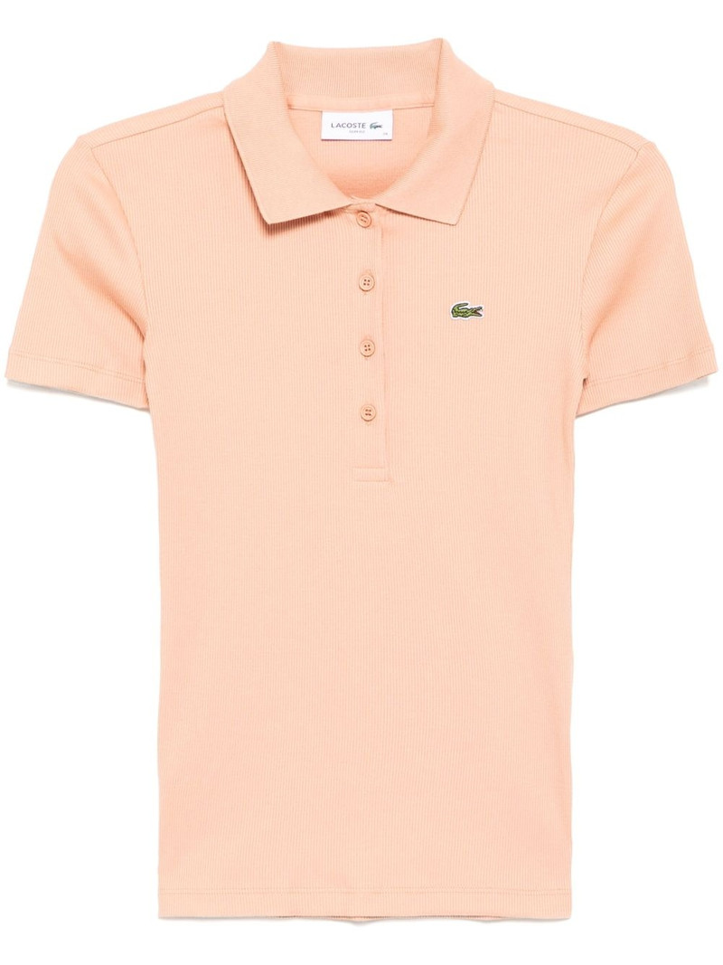 ribbed polo top 1