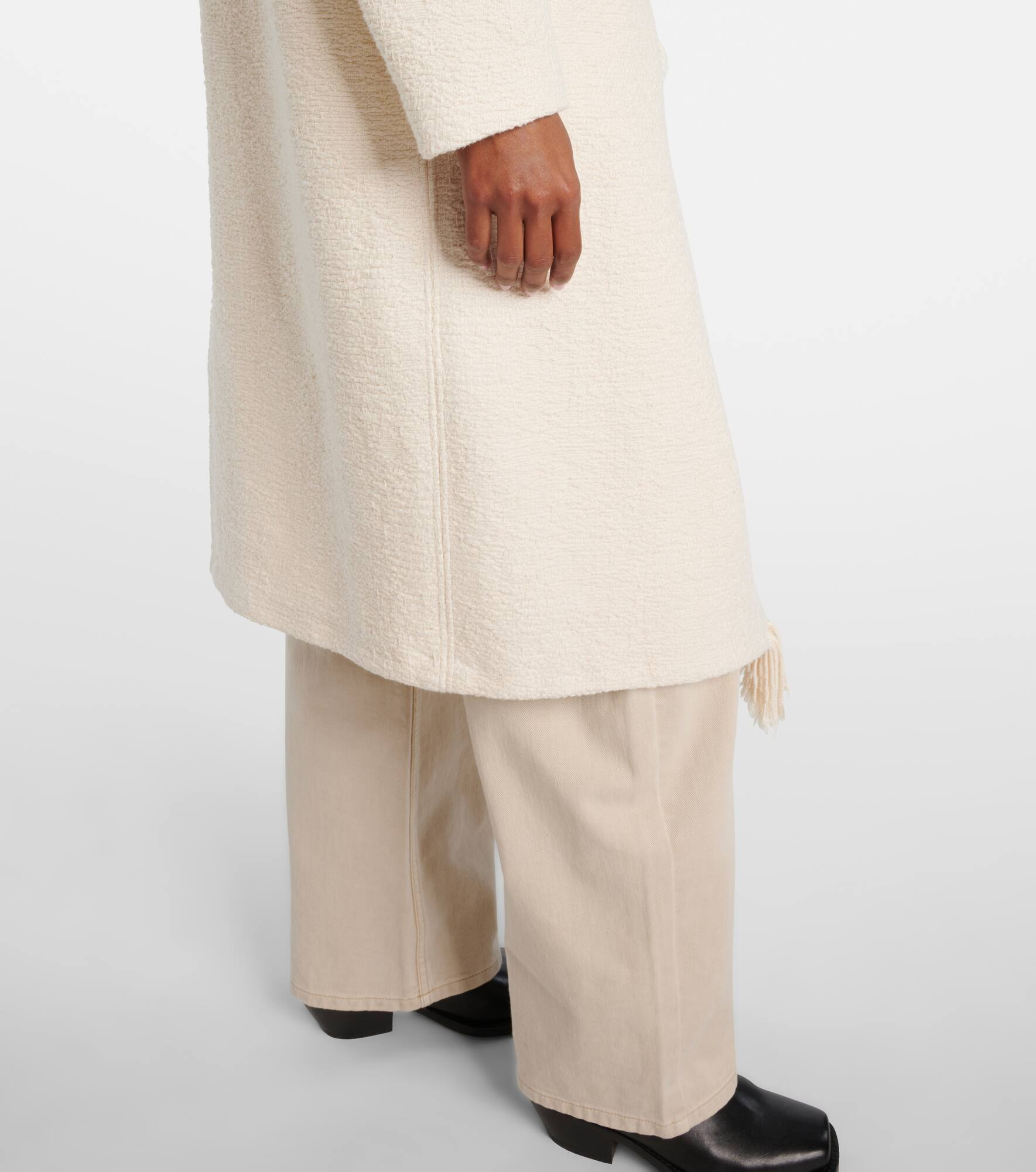 Gameia cotton and linen coat - 5