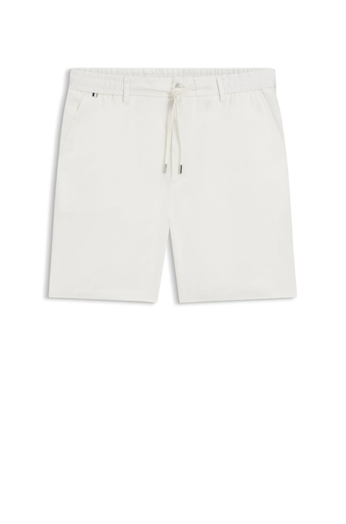 LINEN-BLEND SHORTS IN A MODERN FIT - 1