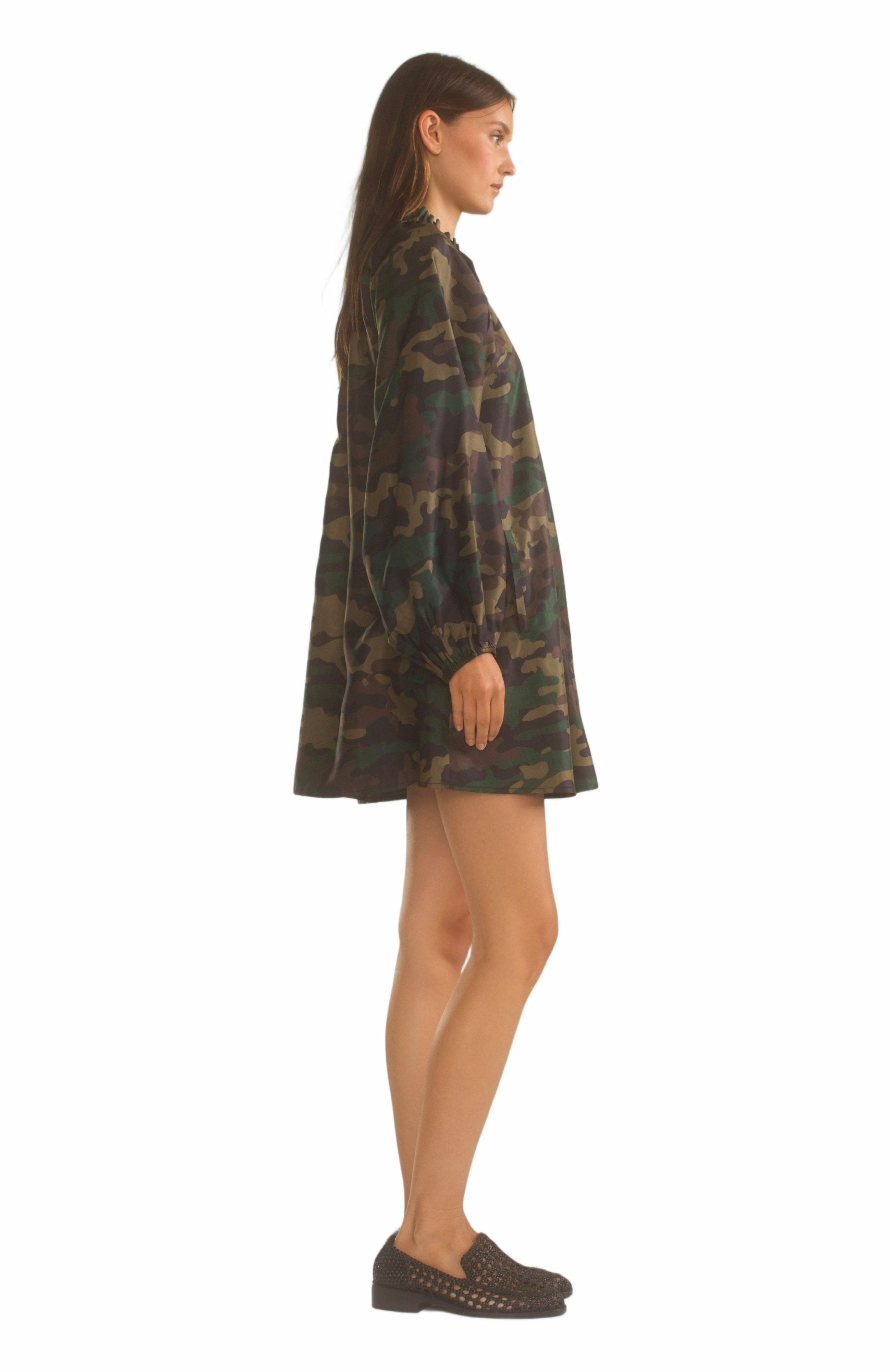 Cynthia Rowley Noa Wool Cocoon Coat in Camel at Nordstrom - 2
