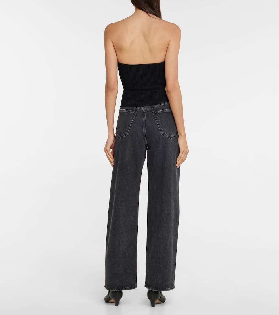 Jericho rib-knit bustier - 3