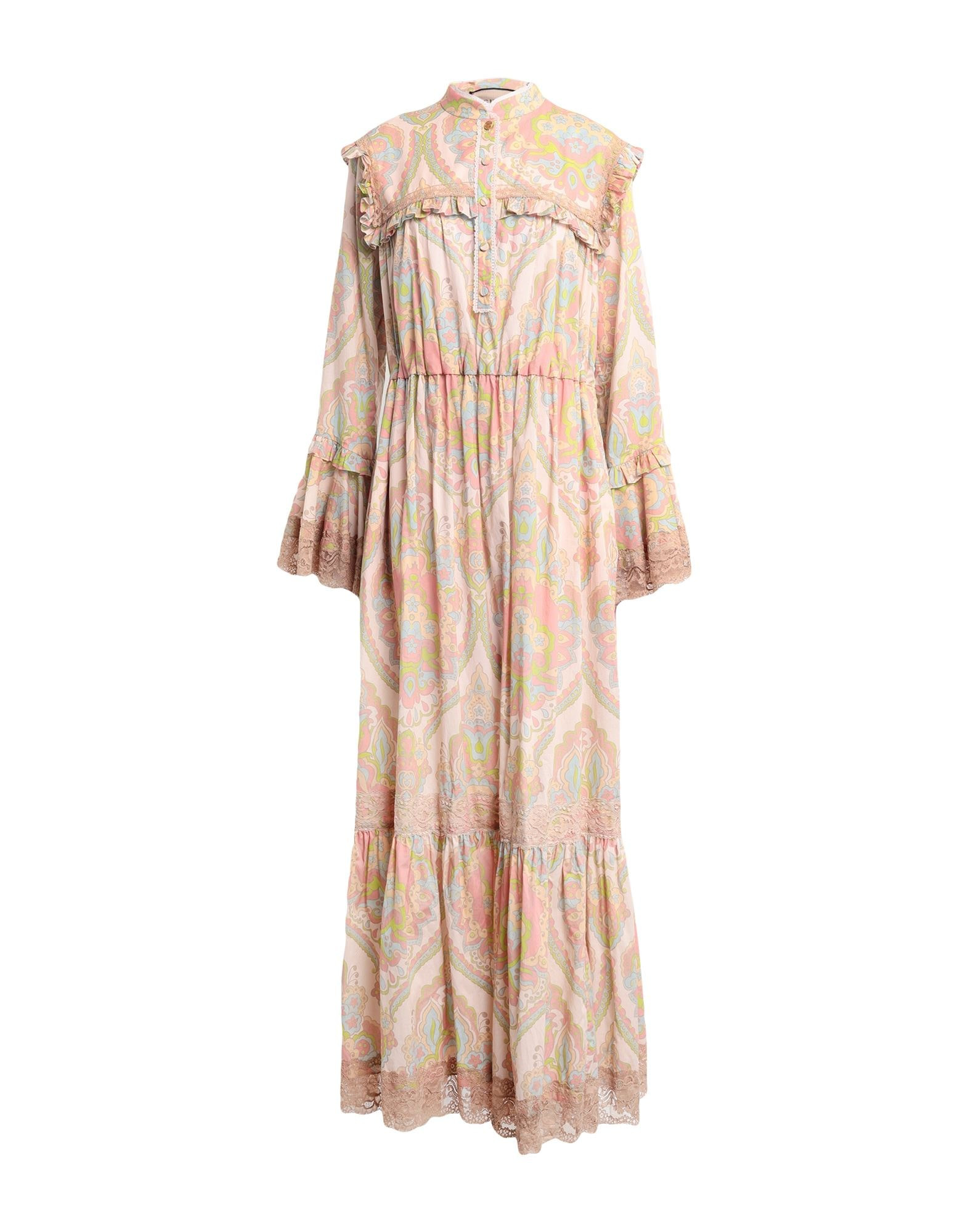 Light pink Women's Long Dress - 1