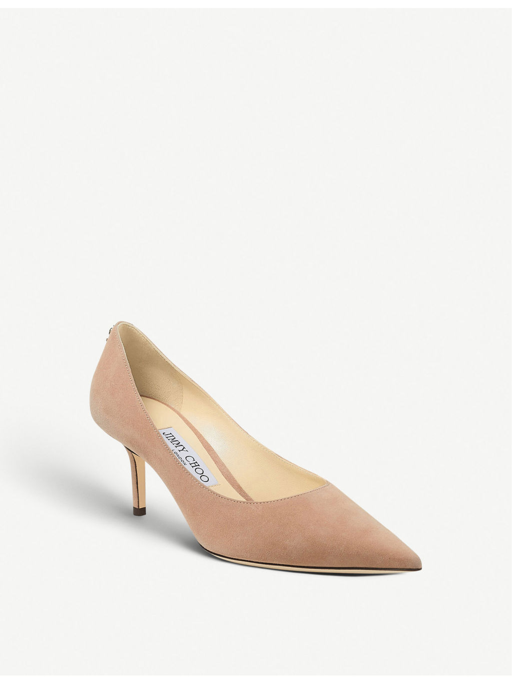 Love 65 logo-embellished suede courts - 3