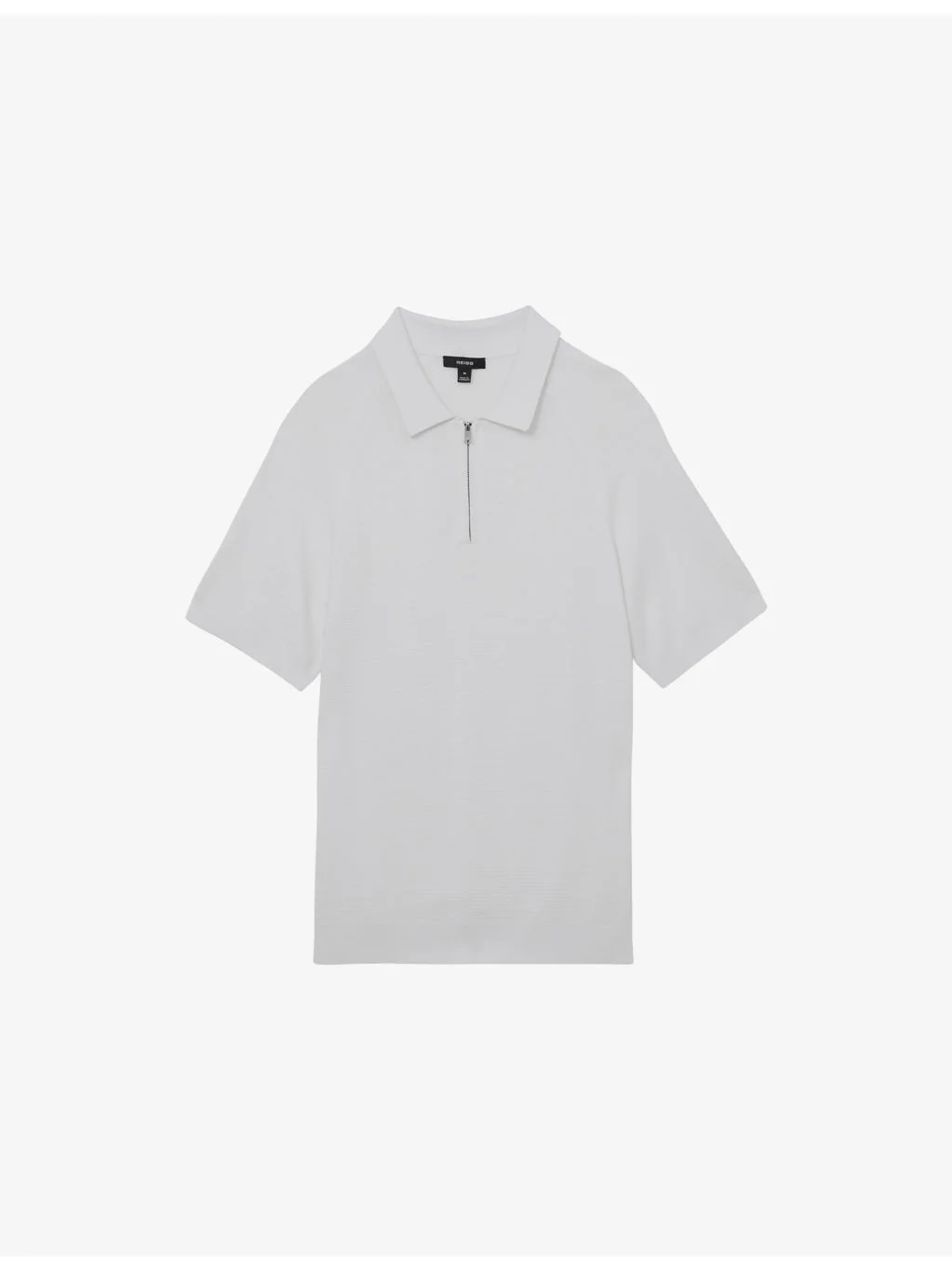 Estate Half-Zip Knitted Polo Top - 1
