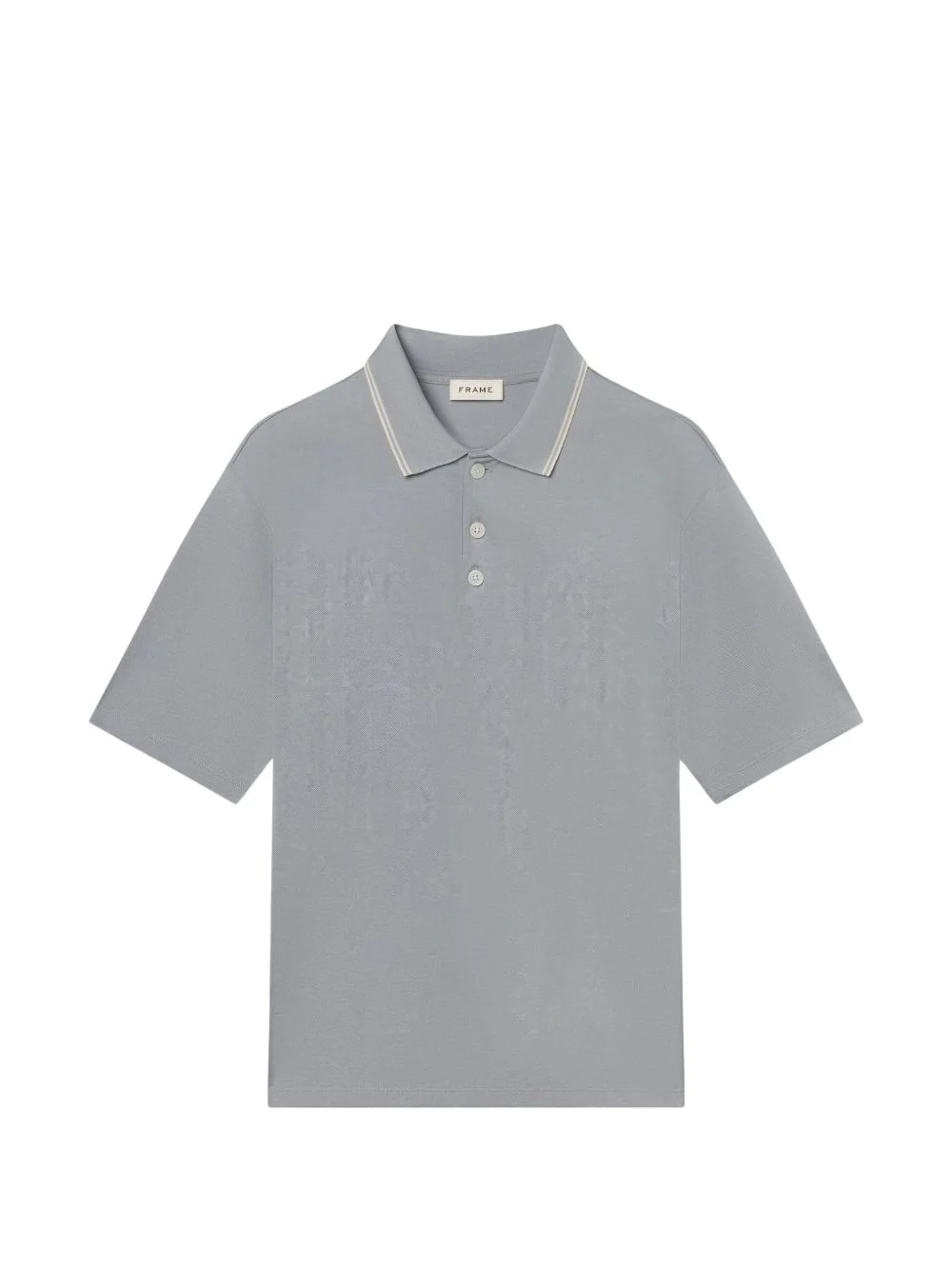 tipping-detail polo shirt - 1