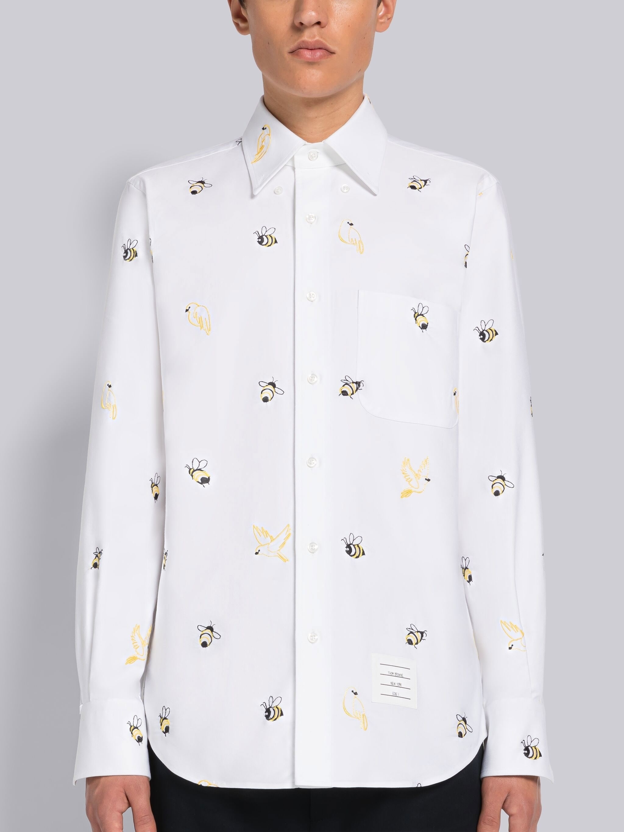BIRDS AND BEES STRAIGHT FIT SHIRT - 3