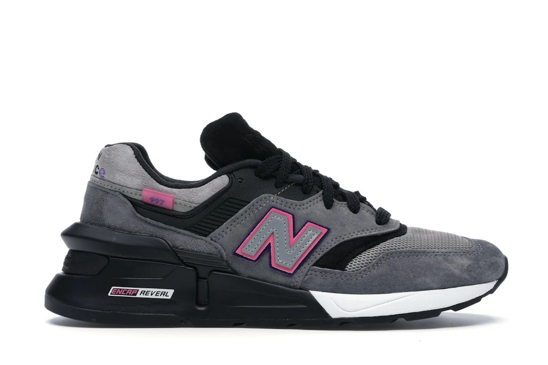 New Balance 997S Fusion Kith United Arrows & Sons Grey Pink - 1