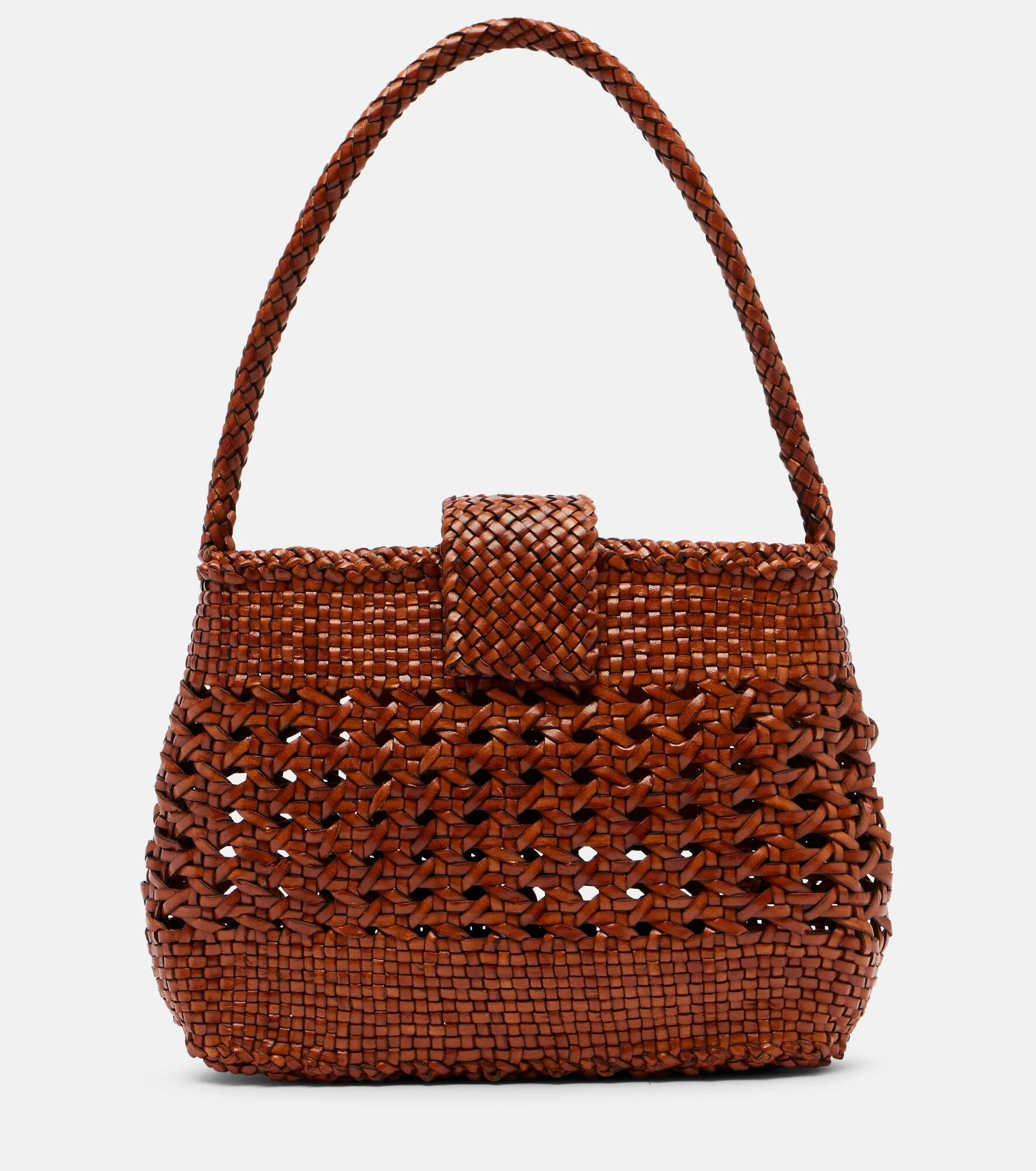 Leather shoulder bag - 1