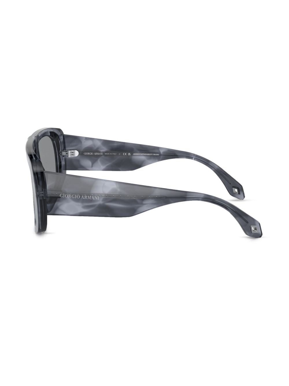 logo-print sunglasses - 3