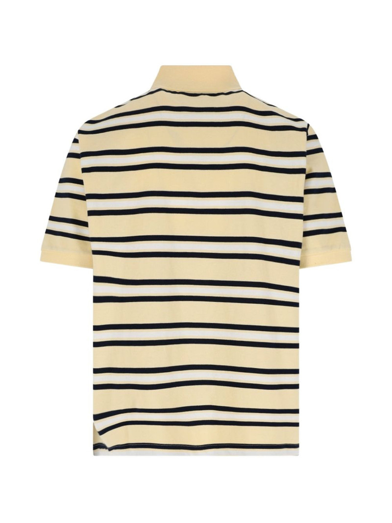 Dunst striped polo shirt outlook