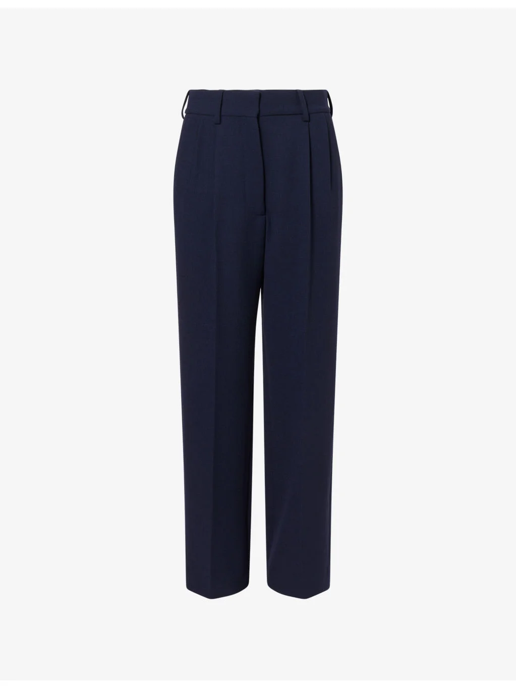 Fox Straight-Leg Wool Trousers - 1