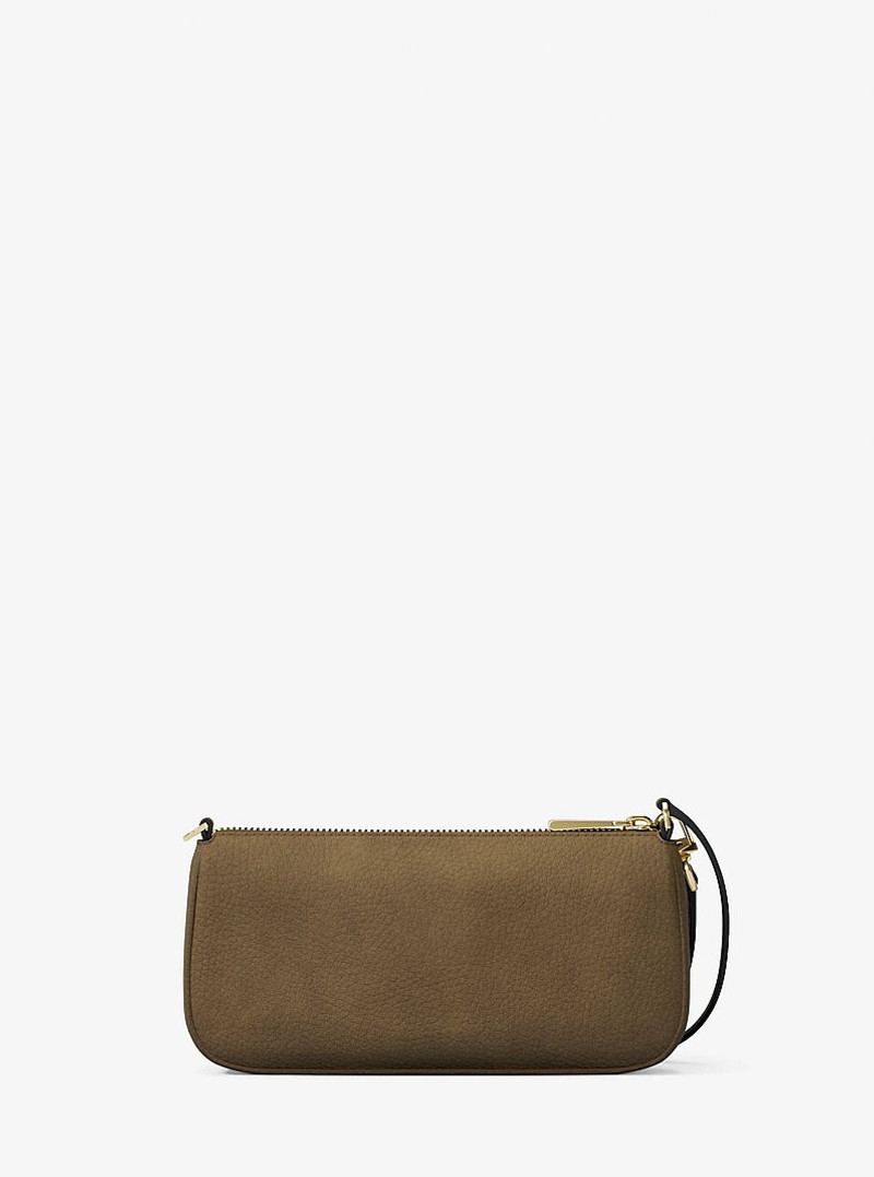 Zoe Small Suede Convertible Pochette 5