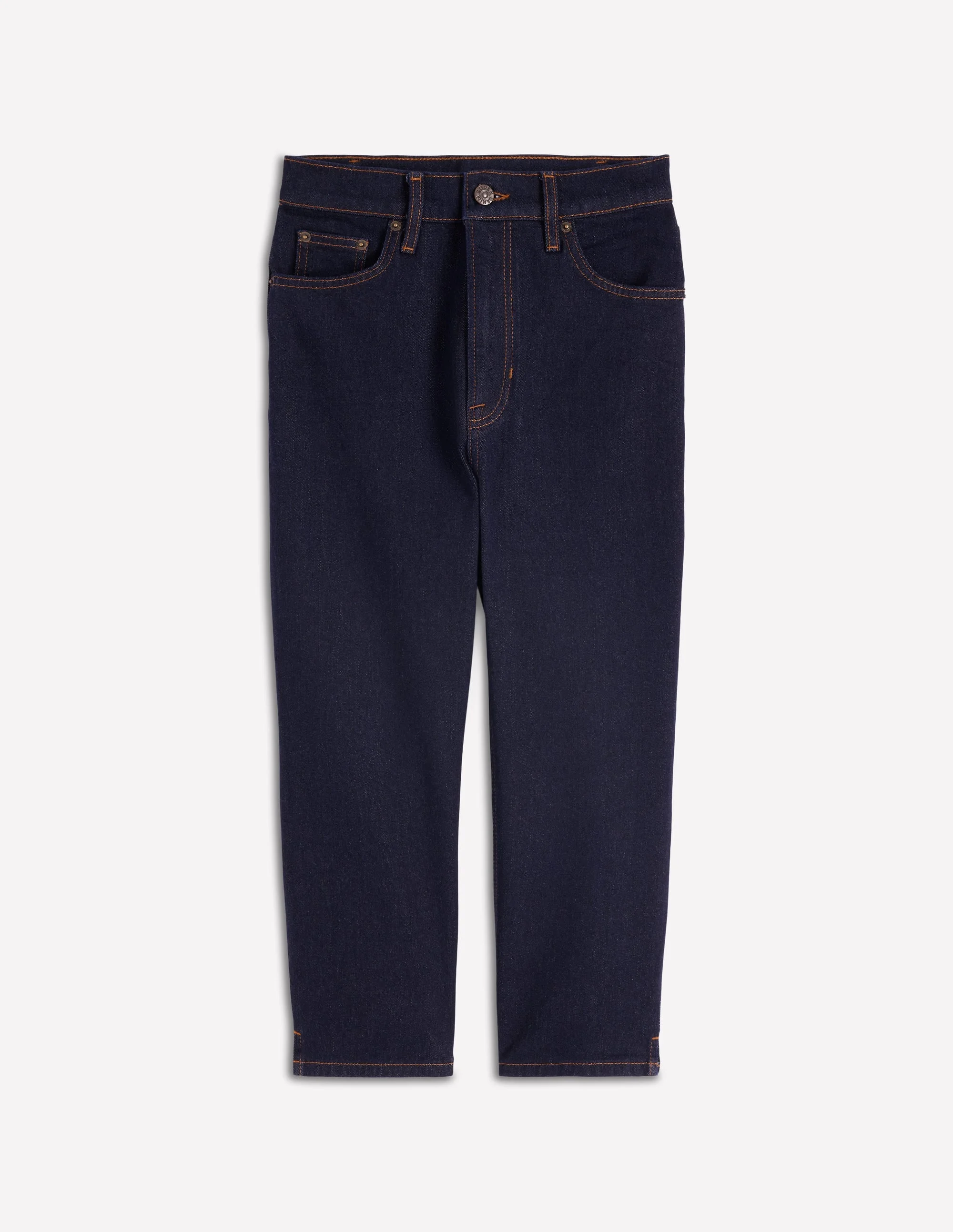 5-pocket Capri Jeans-Indigo - 1