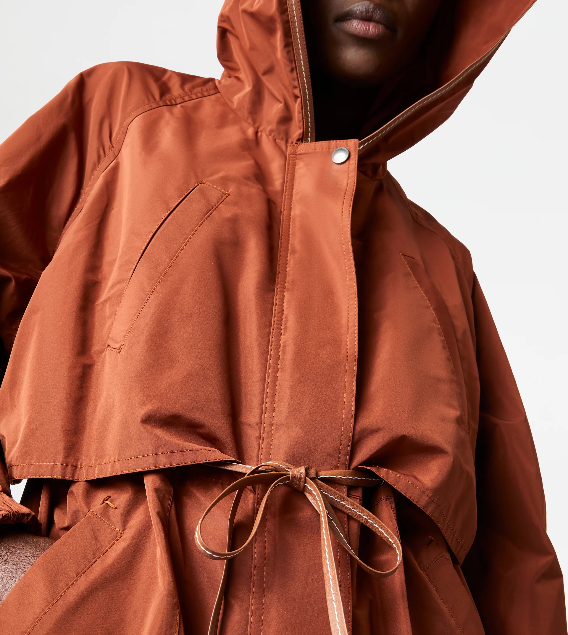 TOD'S ANORAK - BROWN - 5