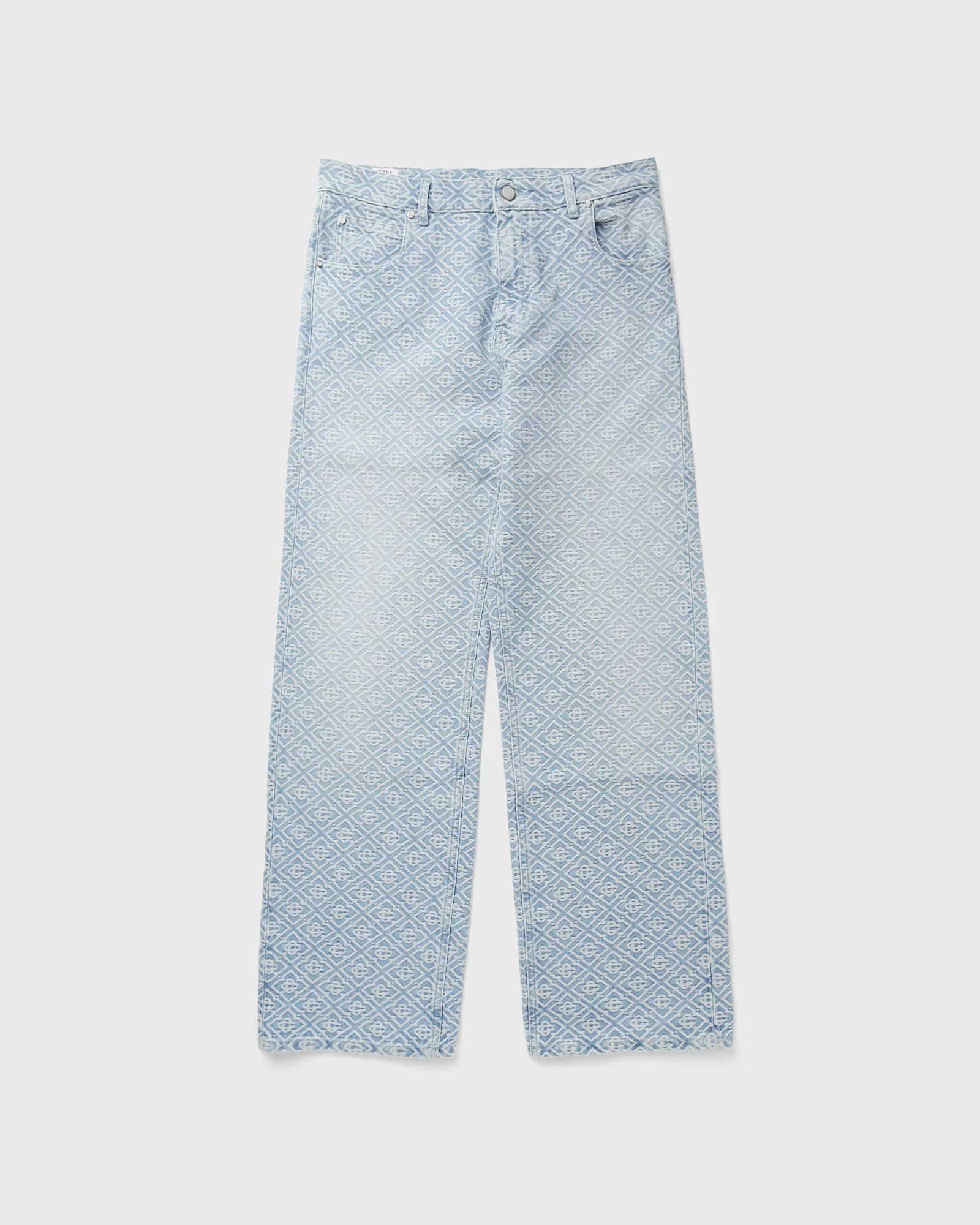 WASHED MONOGRAM JEANS - 1