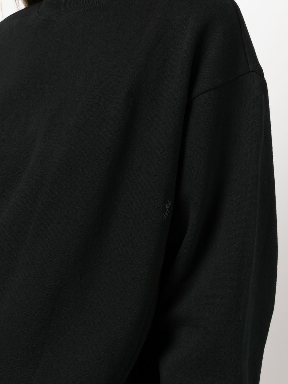 relaxed-cut round-neck jumper - 5