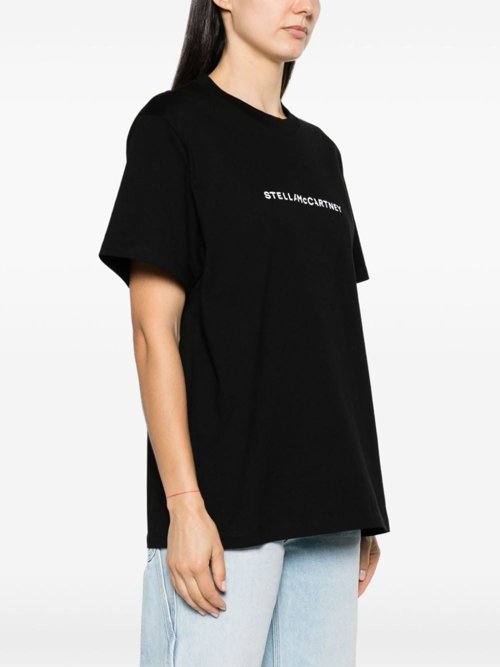 logo-print cotton T-shirt - 3