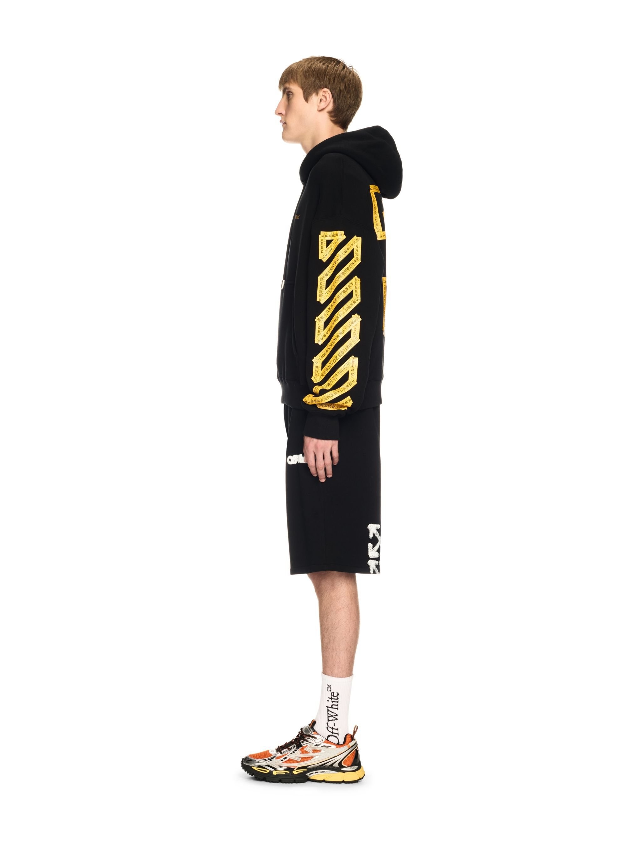 Black Tape Arrow Hoodie - 3