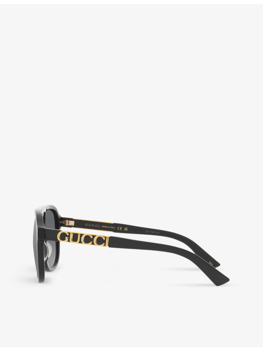 GC001933 logo-embellished pilot-frame acetate sunglasses - 4