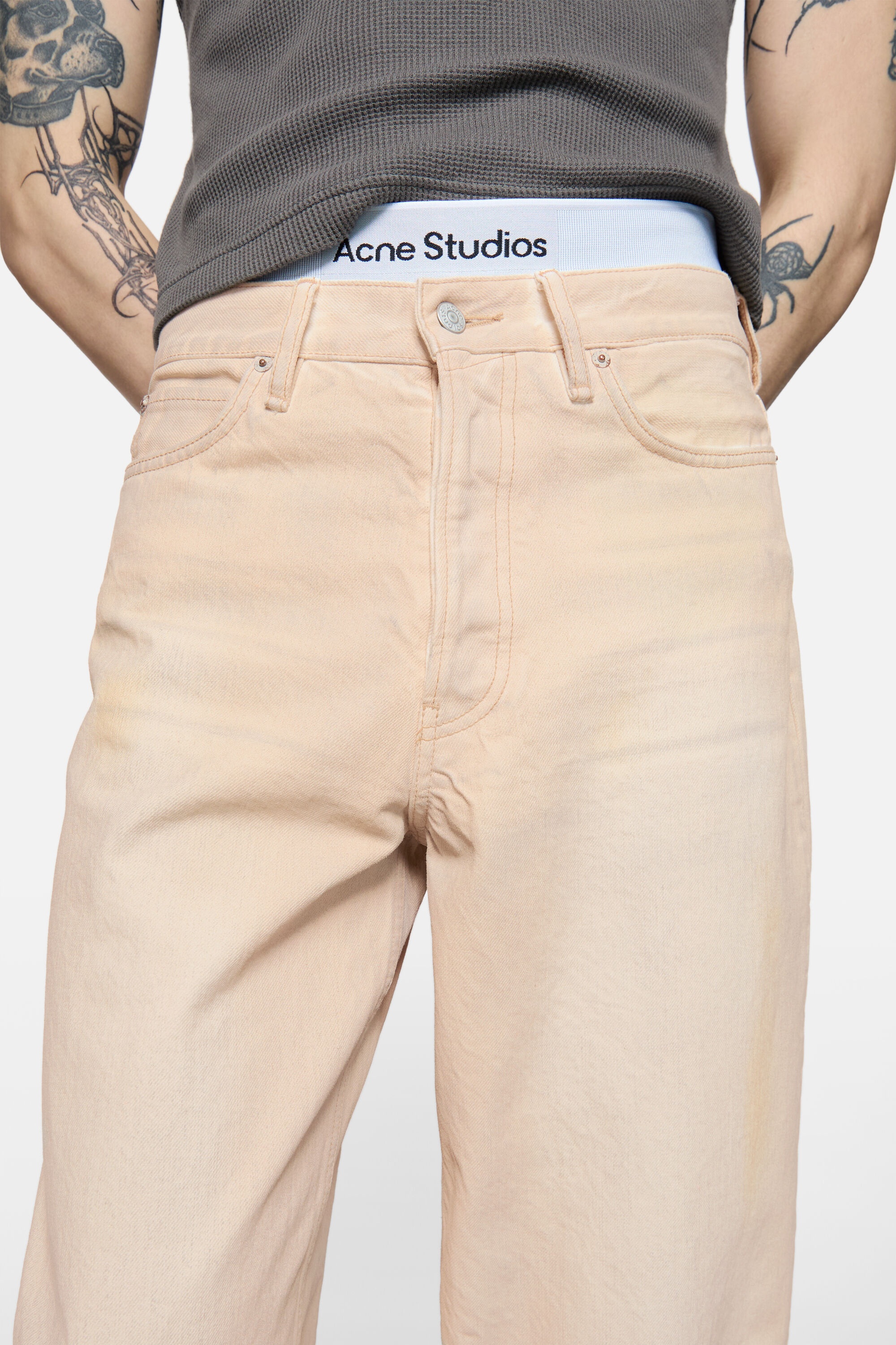 Baggy fit jeans - 1981 - Sand beige - 6