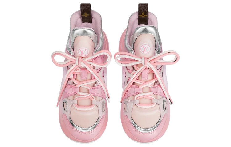(WMNS) LOUIS VUITTON Archlight 1.0 Sneakers 'Pink Silver' 1AACLU - 3