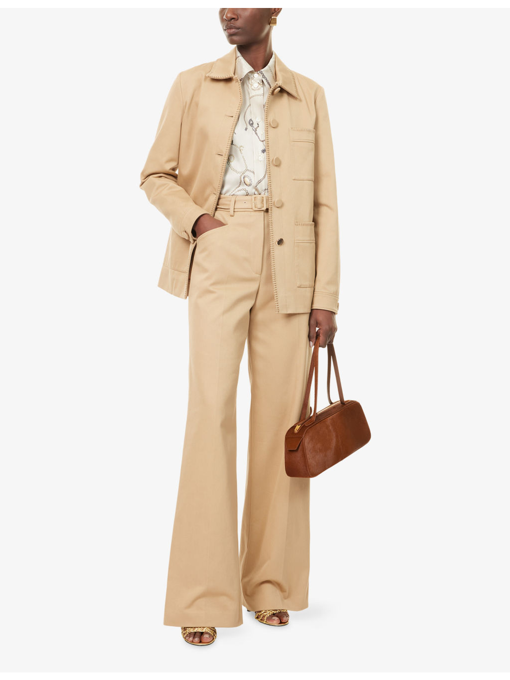 Norman Straight-Leg Cotton Trousers - 2