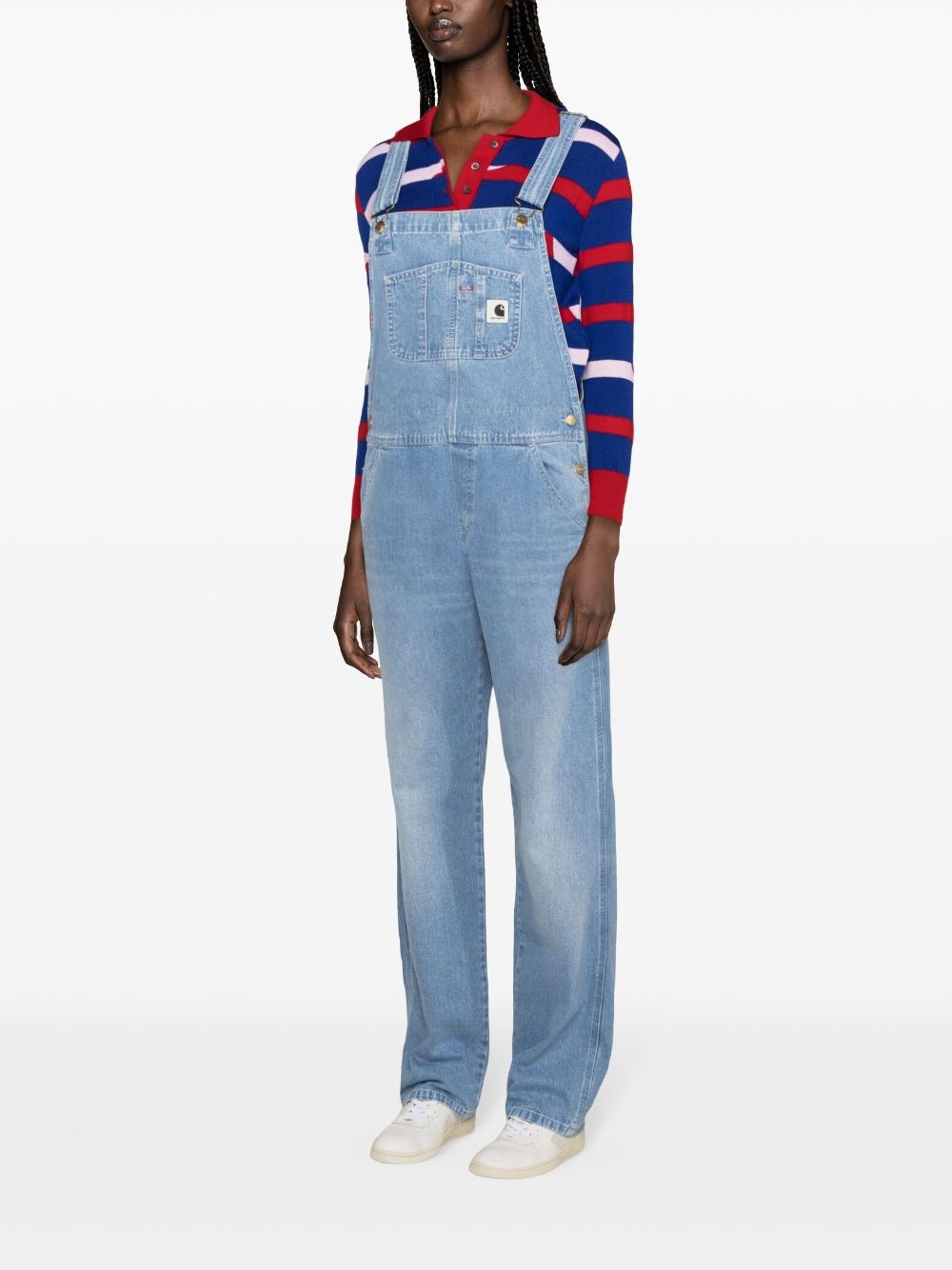 W' Orlean denim overalls - 3