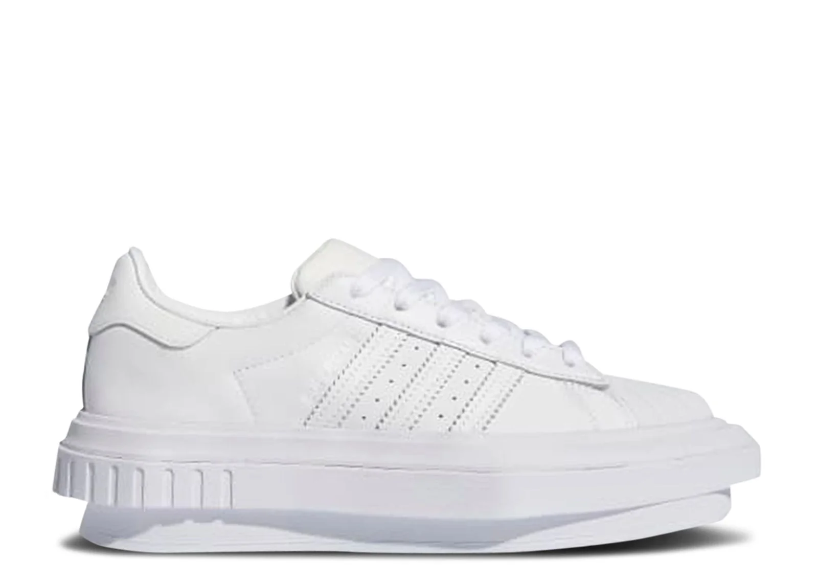 IVY PARK X WMNS SUPERSTAR PLATFORM 'TRIPLE WHITE' - 1