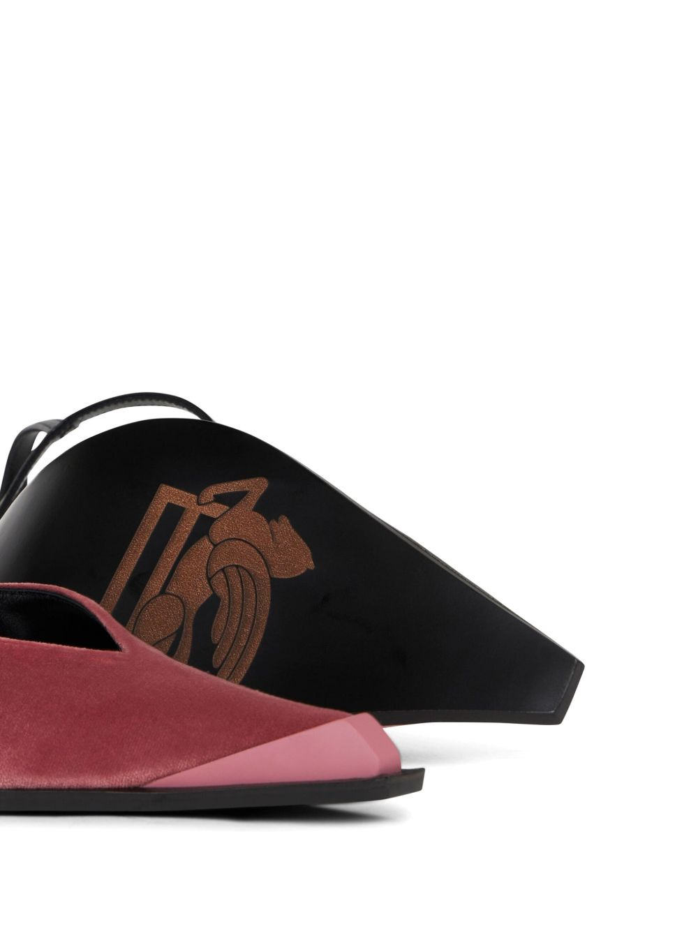 velvet buckled pumps - 3