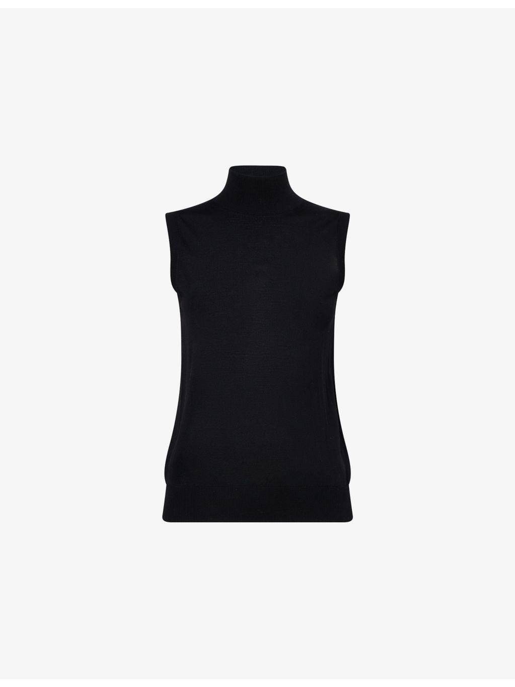 Slalom Sleeveless Wool Top - 1