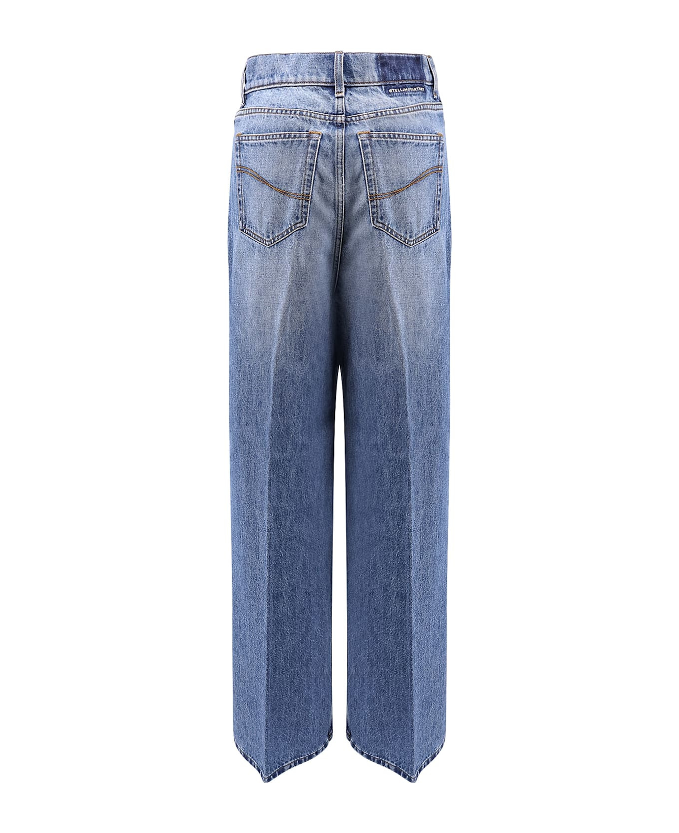 Vintage Blue Sustainable Cotton Jeans - 2