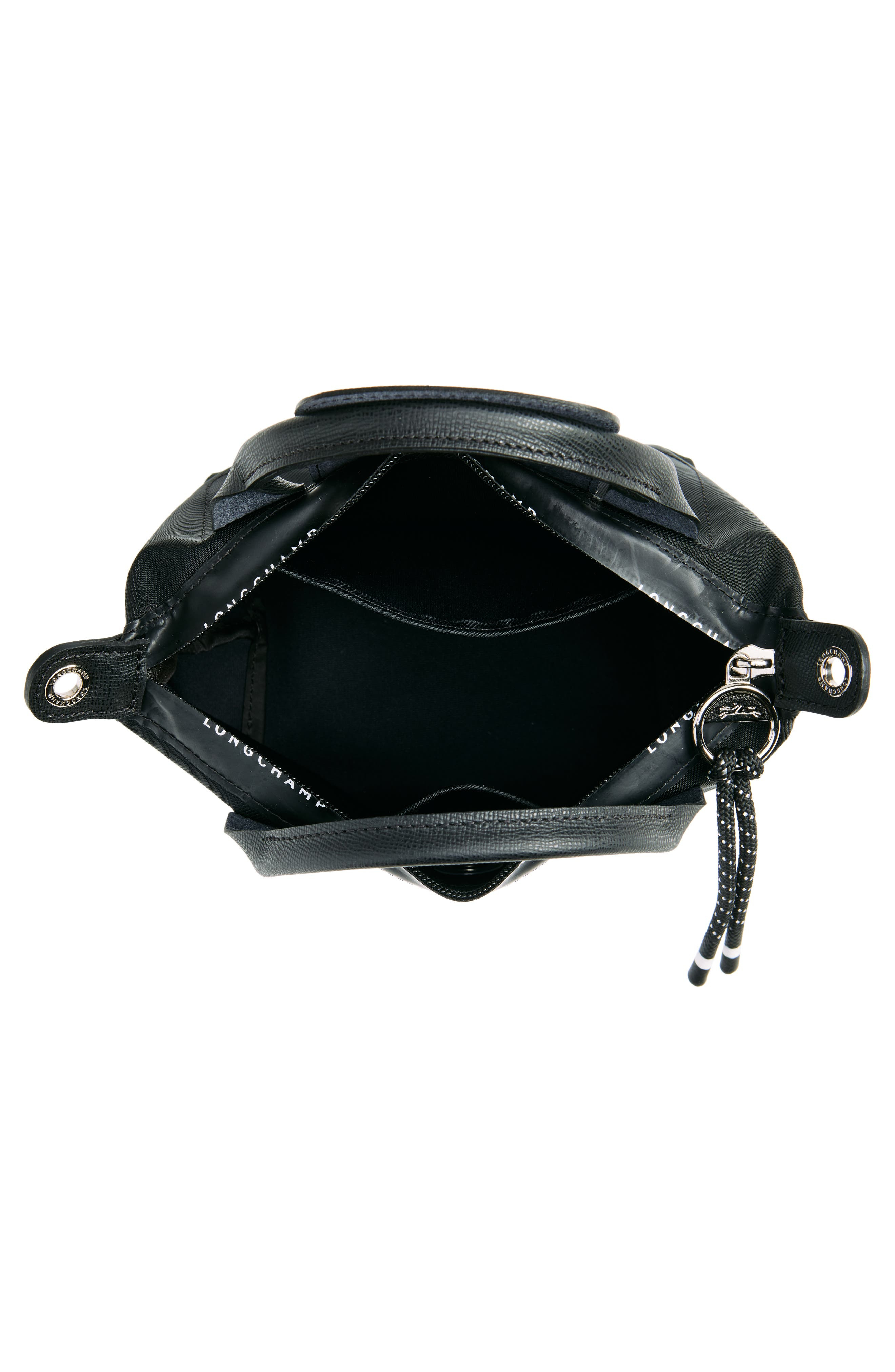Longchamp Le Pliage Small Crossbody Bag in Black at Nordstrom - 3