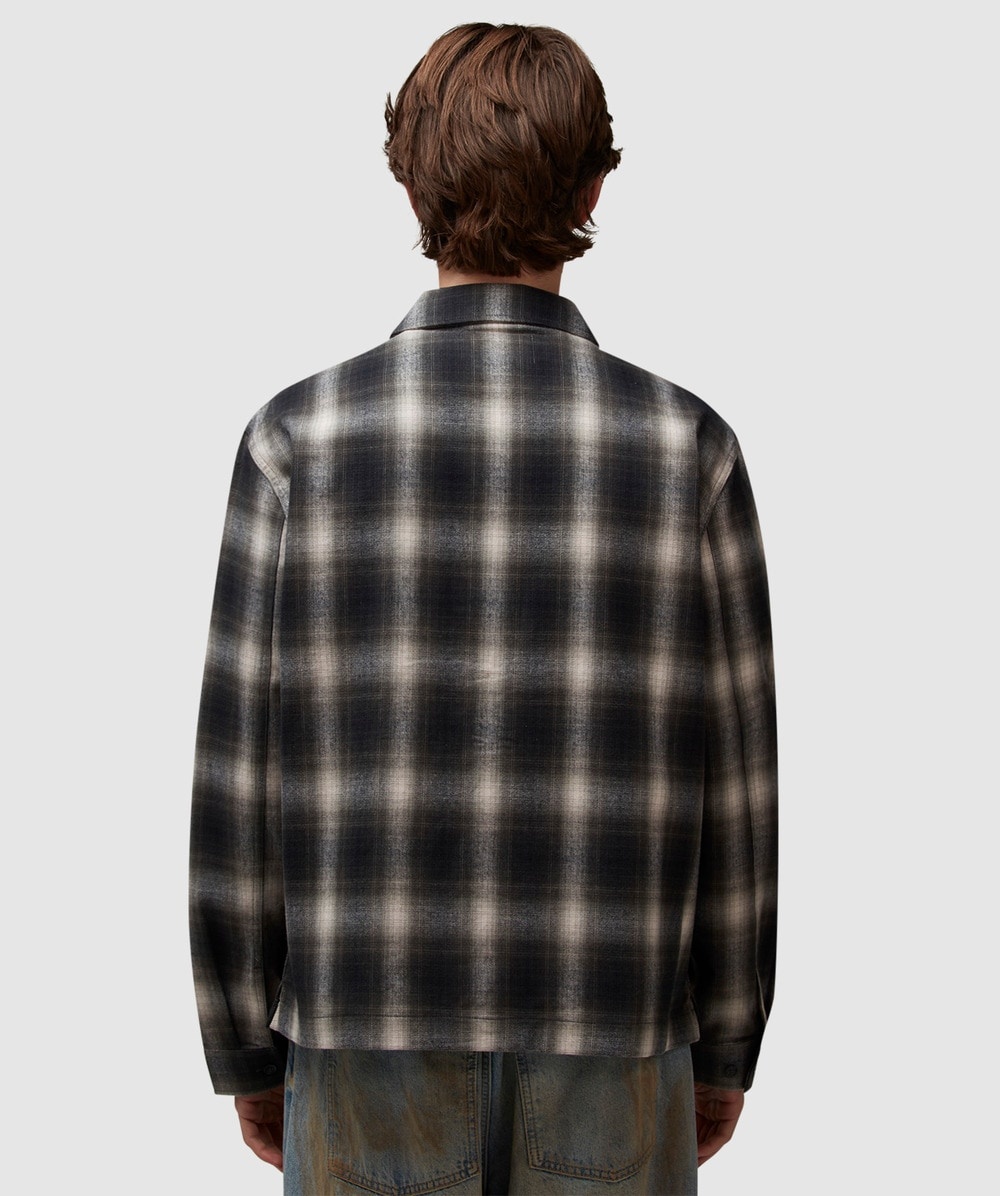 Brushed flannel shirt - 3