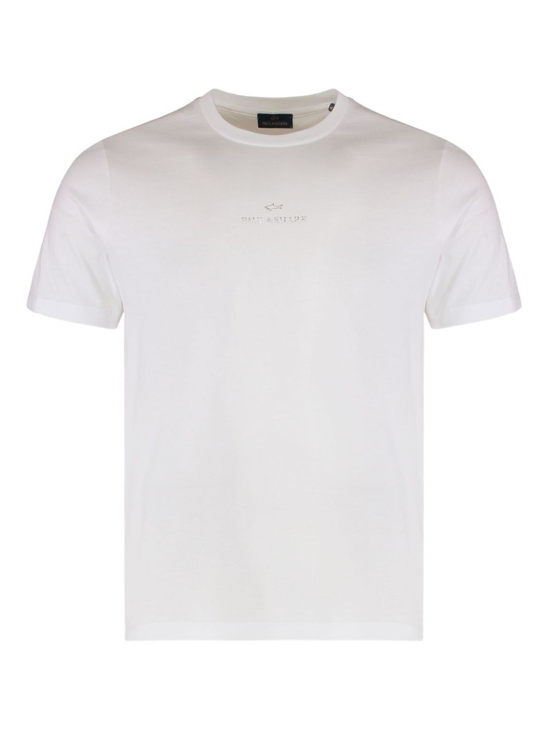 crew-neck logo T-shirt 1