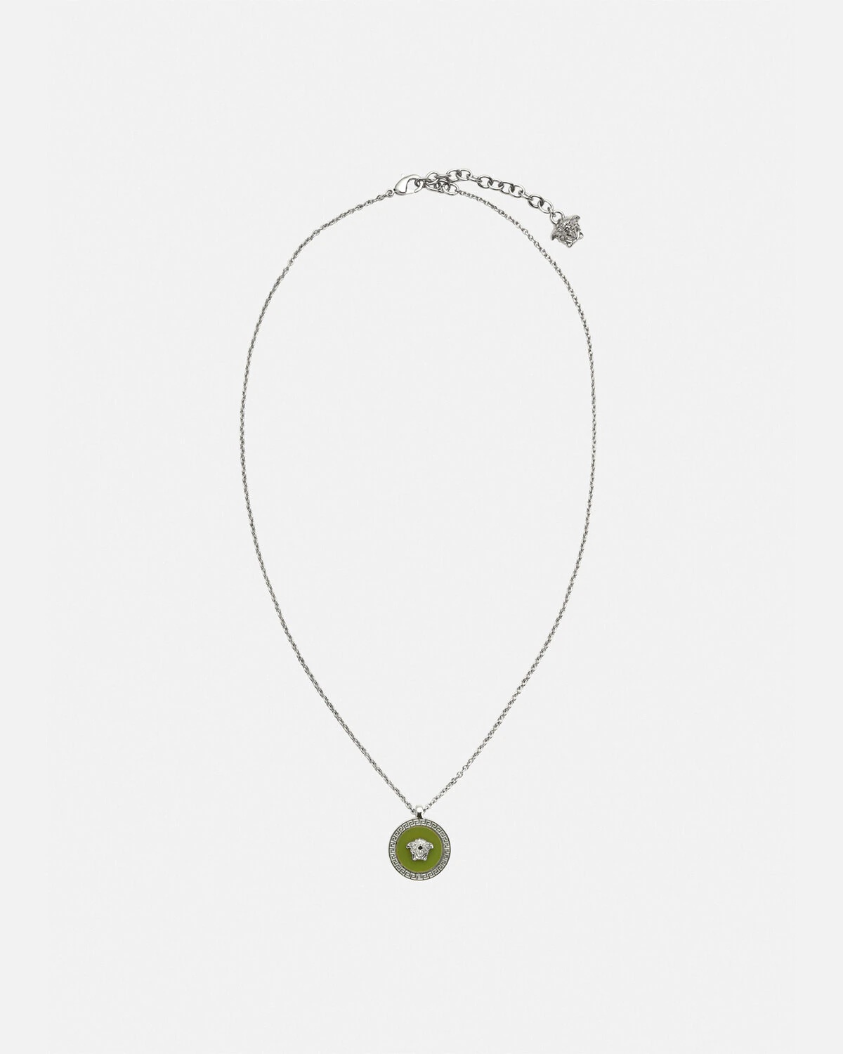 Enamel Medusa Necklace - 1